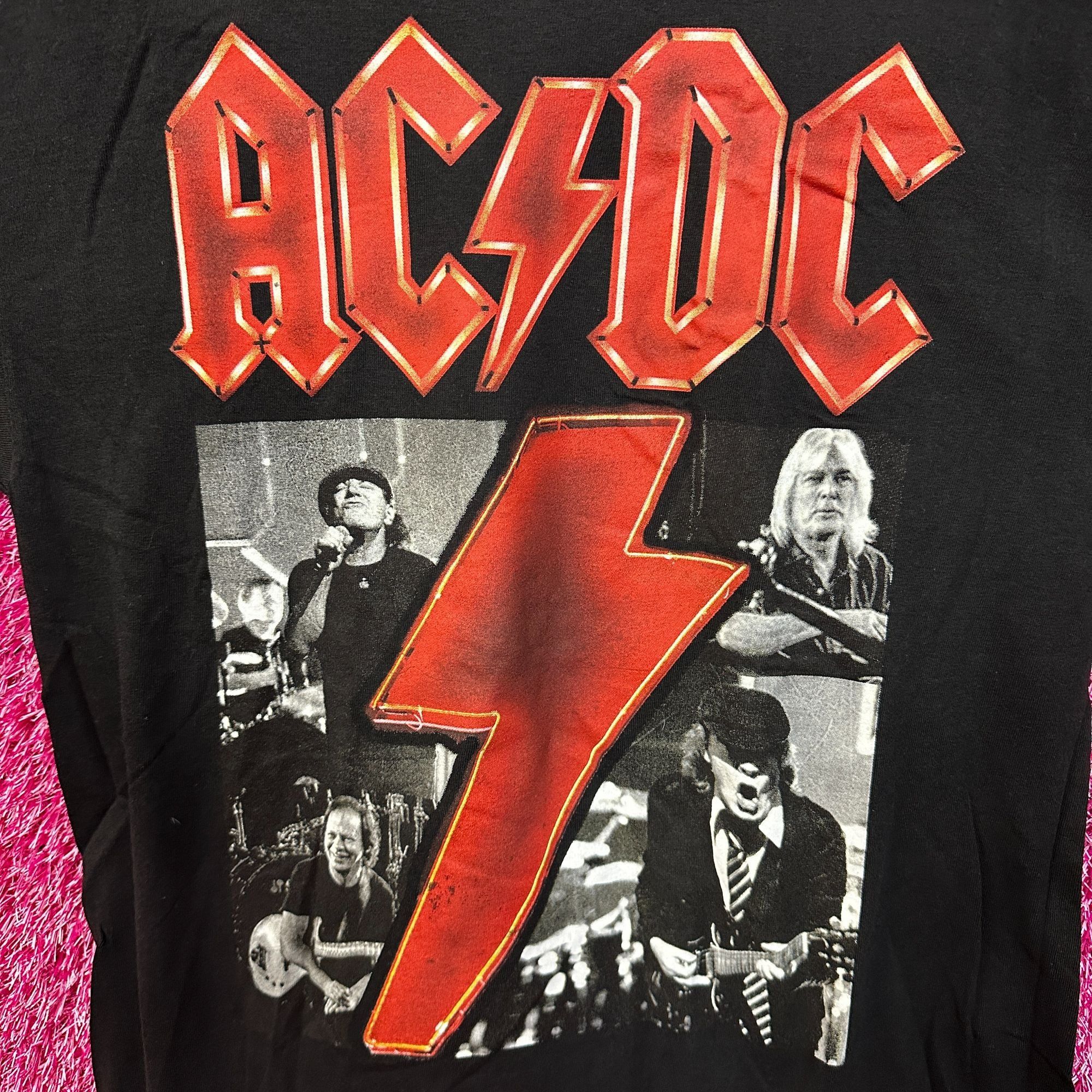 AC/DC AC/DC Retro Rock Tshirt size Medium Size US M / EU 48-50 / 2 - 2 Thumbnail