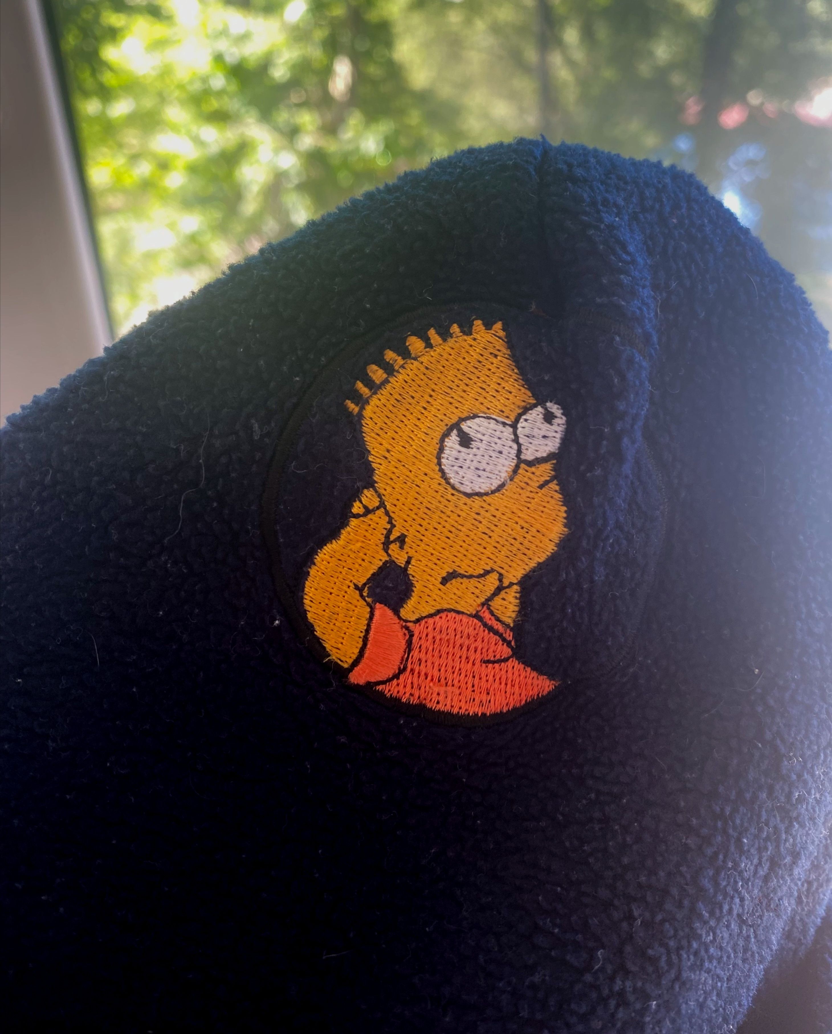 Other Vintage The Simpsons Fleece Hat 1999 Size ONE SIZE - 3 Thumbnail