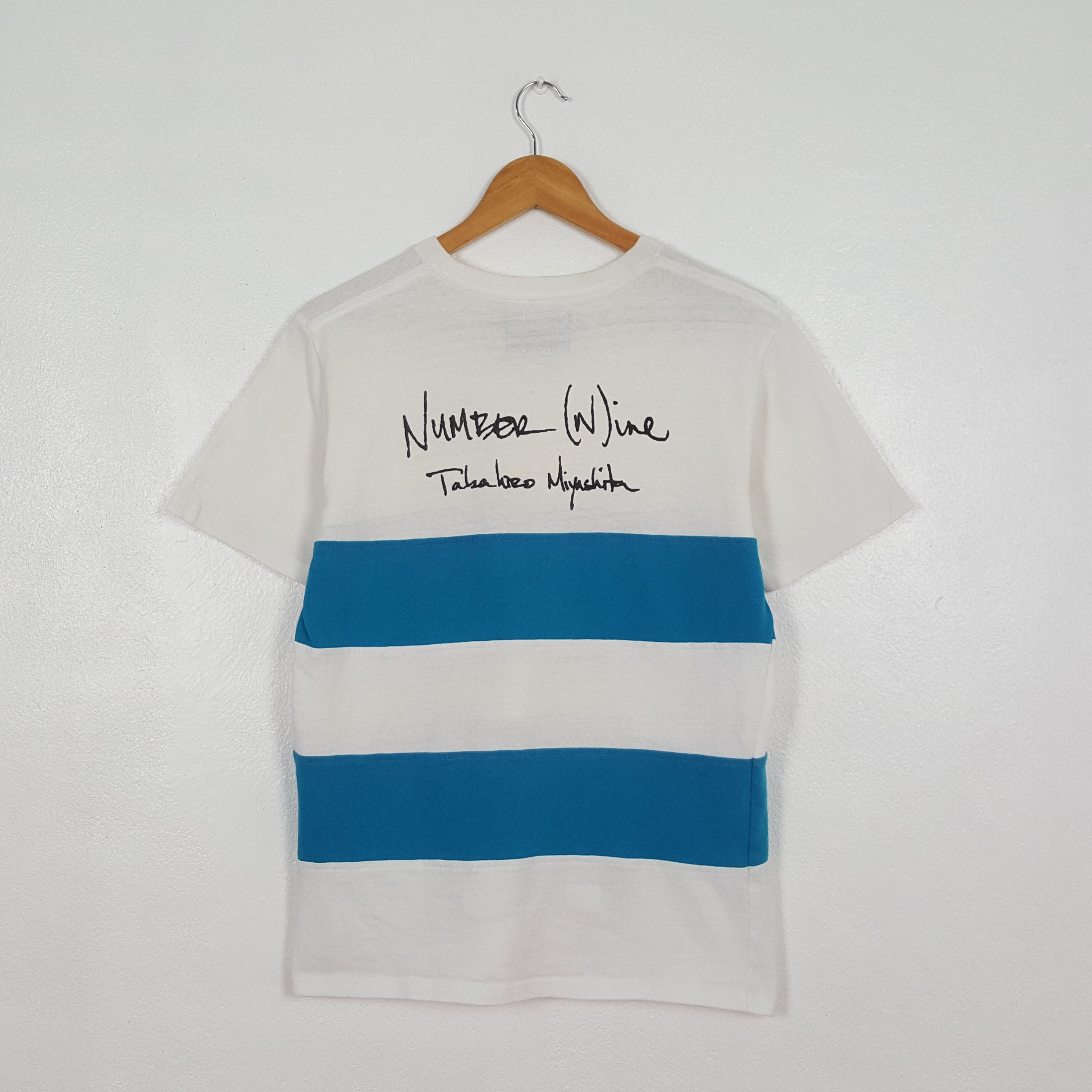 Vintage Number Nine Japanese Brand T-Shirt C312N40