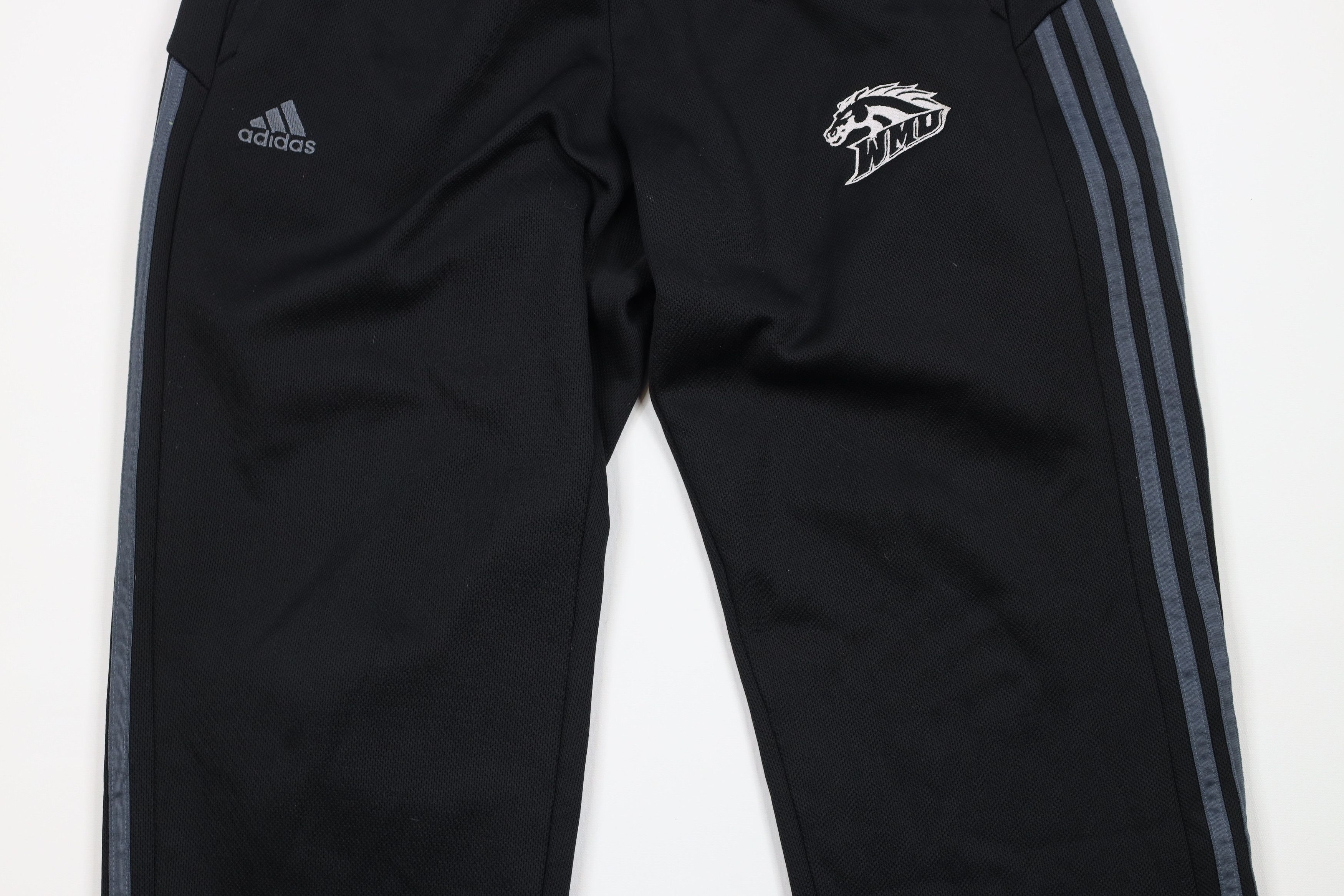 Adidas × Vintage Adidas Western Michigan University Football Sweatpants Size US 34 / EU 50 - 3 Thumbnail