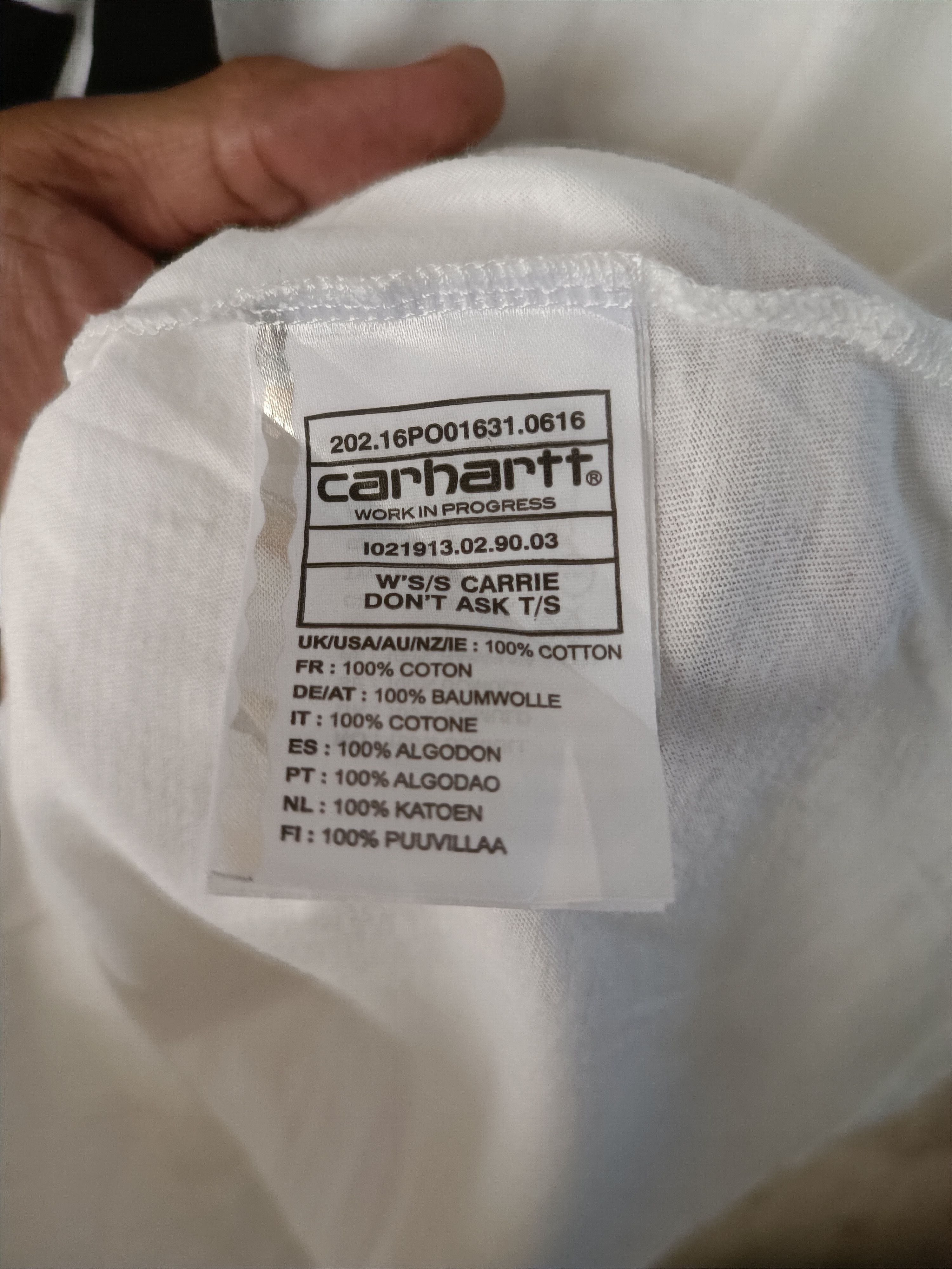 Carhartt Wip ♦️Carhartt Wip Don't Ask Skull Tee Size US M / EU 48-50 / 2 - 6 Thumbnail