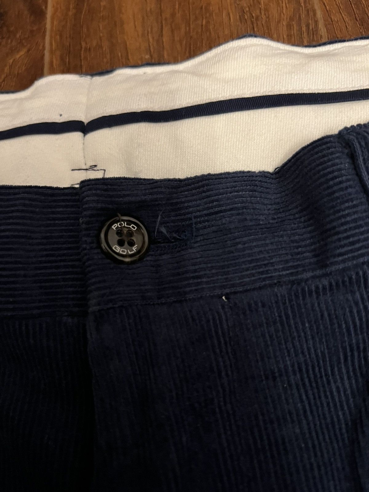 Polo Ralph Lauren Polo Golf Embroidered Mallard Corduroy Trousers Size US 36 / EU 52 - 5 Thumbnail