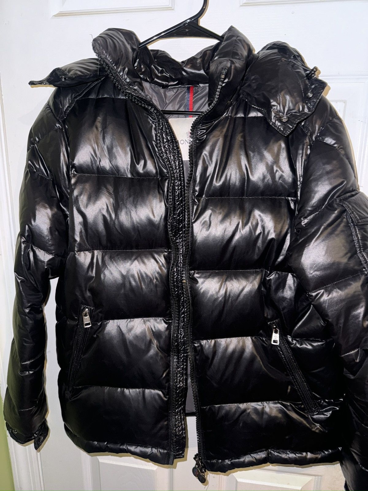 Moncler Moncler Maya Leather Jacket Size US L / EU 52-54 / 3 - 5 Thumbnail