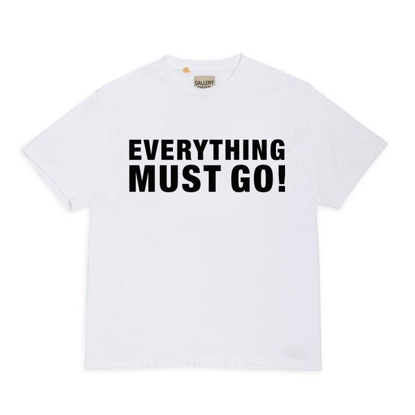 Gallery Dept. o1mle0226 Everything Mus Go T-Shirt in White Size US XXL / EU 58 / 5 - 1 Thumbnail
