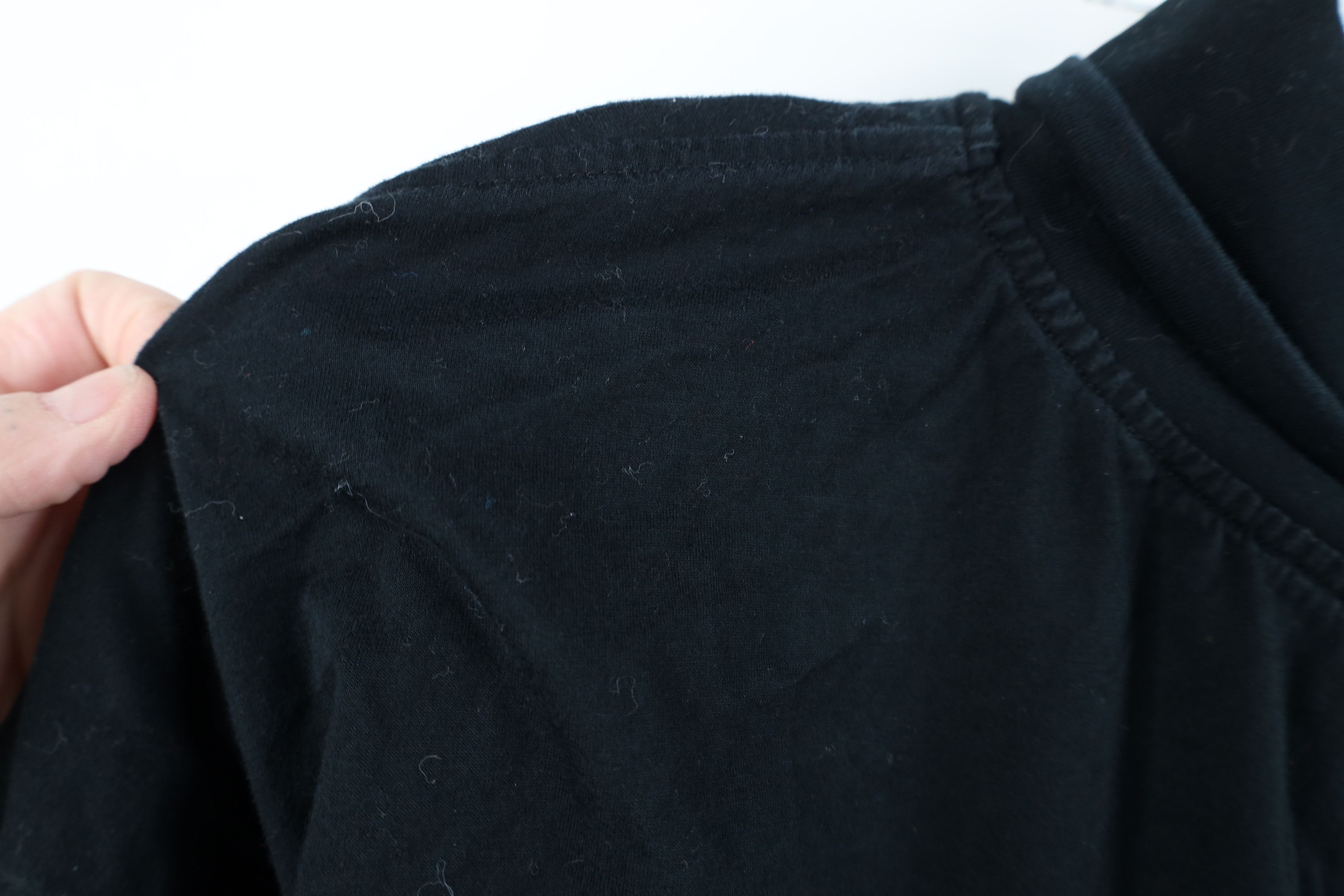 Vintage Vintage 90s Streetwear Heavyweight Turtleneck T-Shirt Black Size US XXL / EU 58 / 5 - 8 Thumbnail