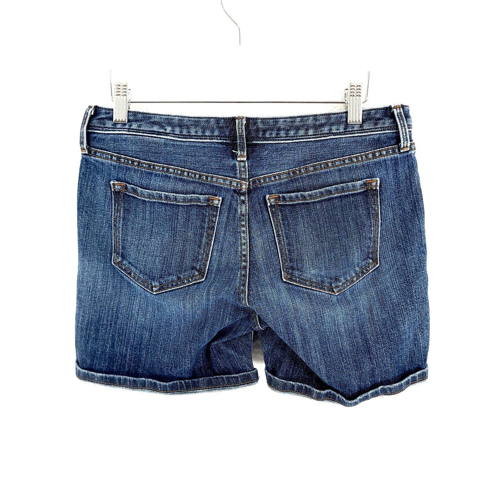 Banana Republic Banana Republic Blue Denim Jean Shorts Low Rise Size 27 31" Size 31" - 3 Thumbnail