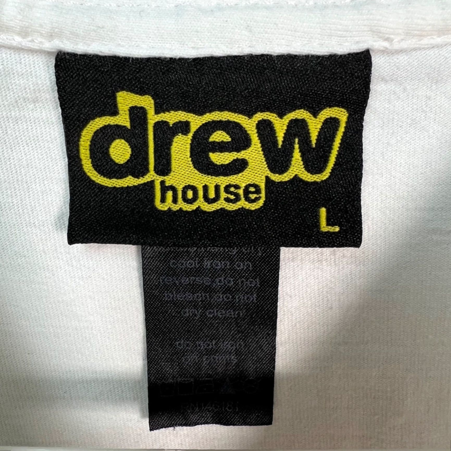Drew House Drew House Smiley Face Graphic Short Sleeve T Shirt White Mens Large Size US L / EU 52-54 / 3 - 3 Thumbnail