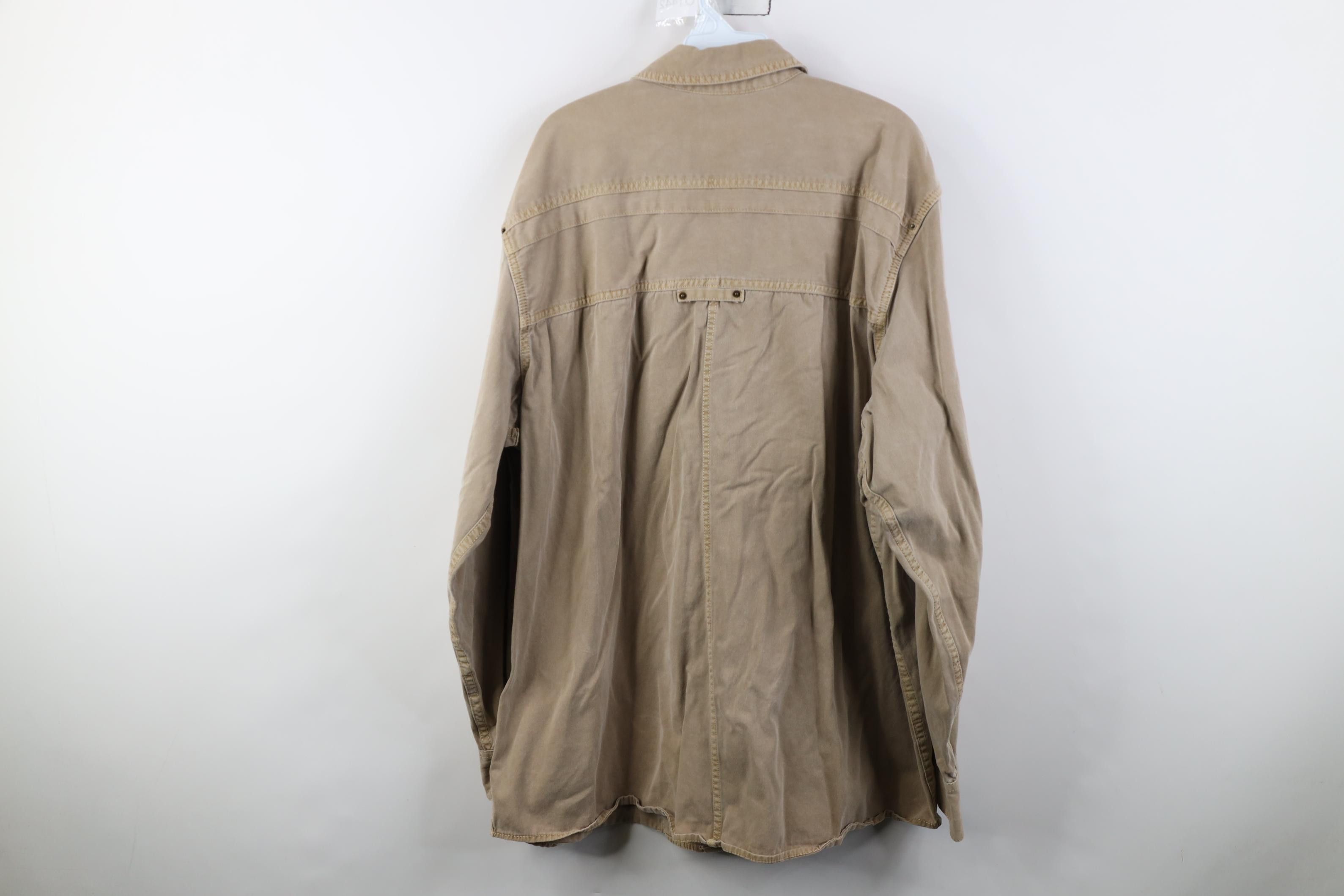 Levi's Vintage Levis Pigment Dye Stonewash Twill Shirt Jacket Size US XL / EU 56 / 4 - 13 Thumbnail