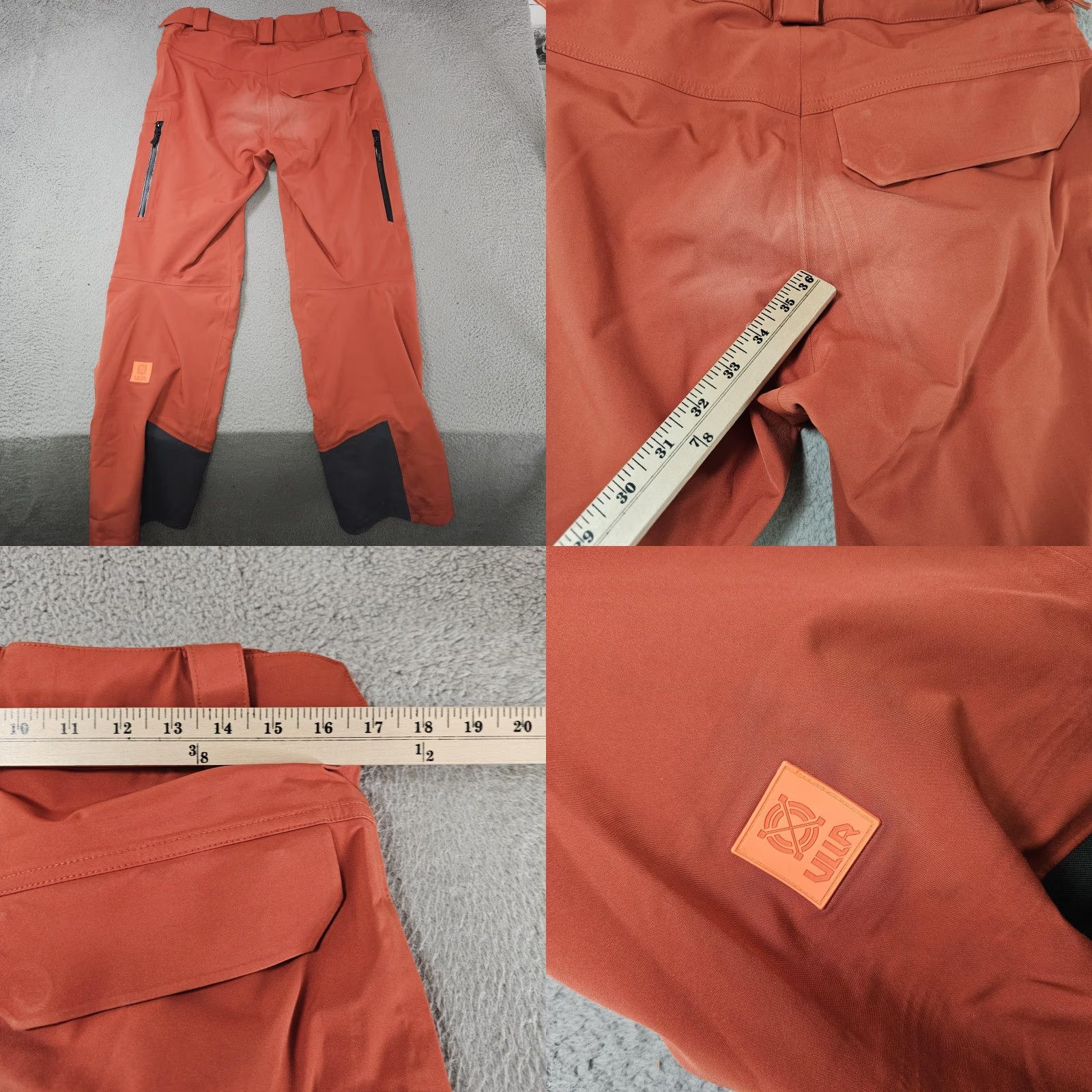 Helly Hansen Helly Hansen Pants Mens Small Reddish Orange Helly Tech ULLR Ski Snowboard Shell Shirt Hoodie? (Note: This line intentionally not added) Size US 29 - 8 Thumbnail