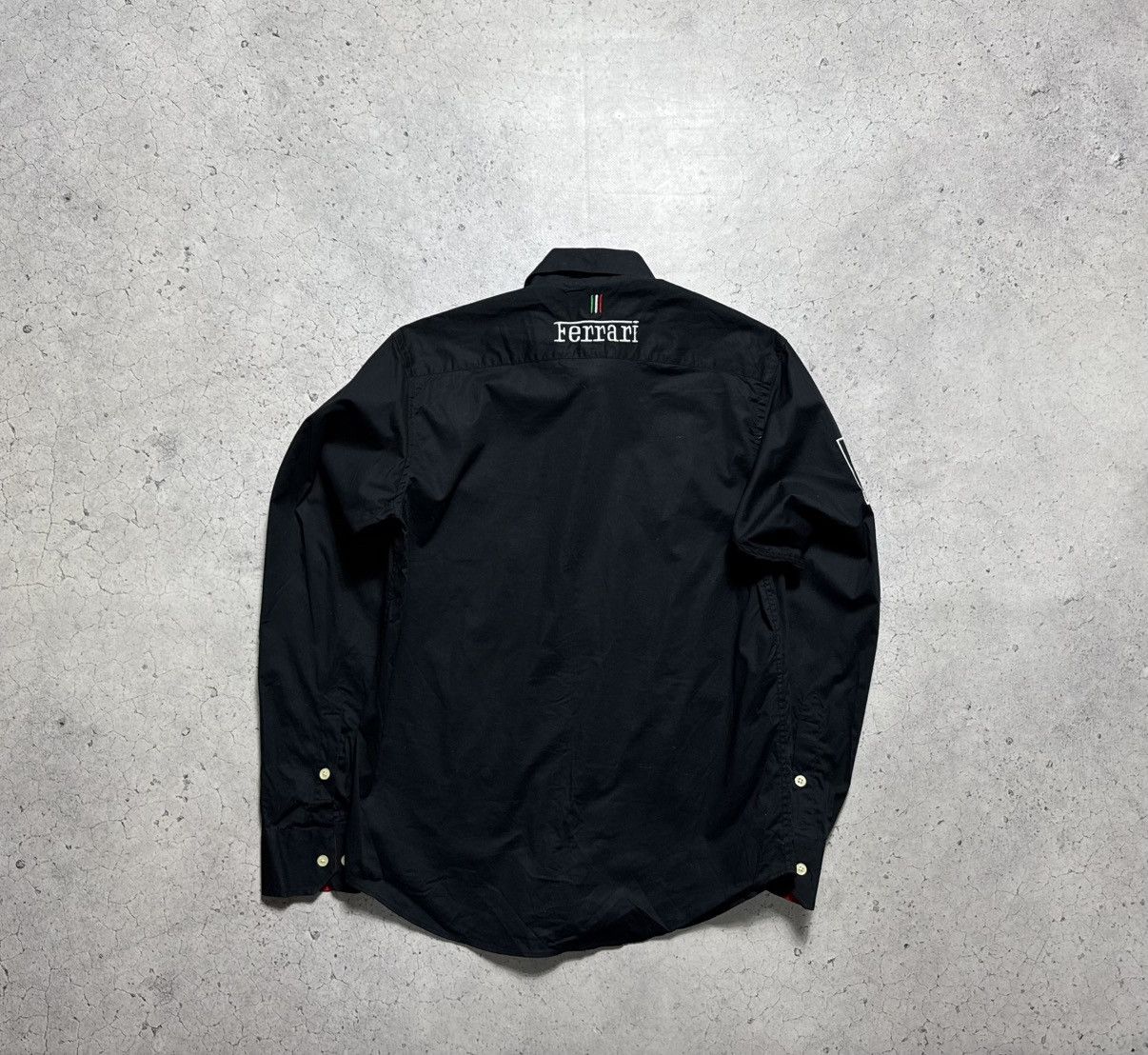 La Martina La Martina Ferrari Racing Button Up Shirt Black Size M Size US M / EU 48-50 / 2 - 13 Thumbnail