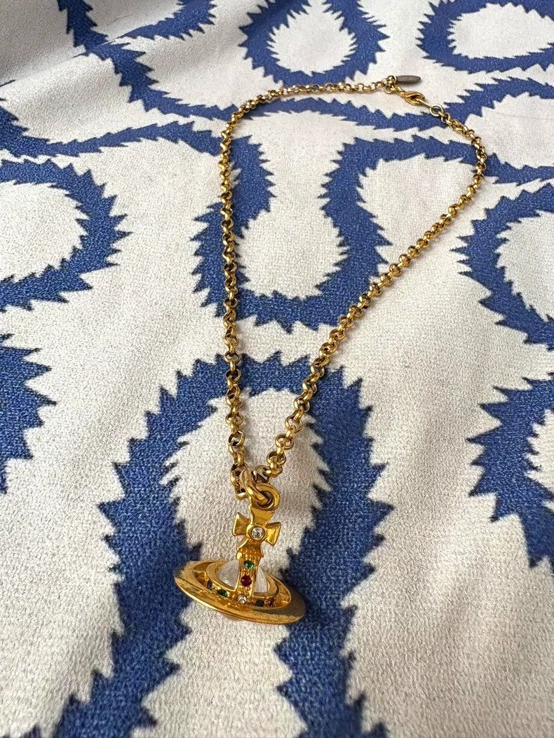 Vivienne Westwood Vivienne Westwood Late 90s vintage medium-sized golden Orb Size ONE SIZE - 2 Thumbnail