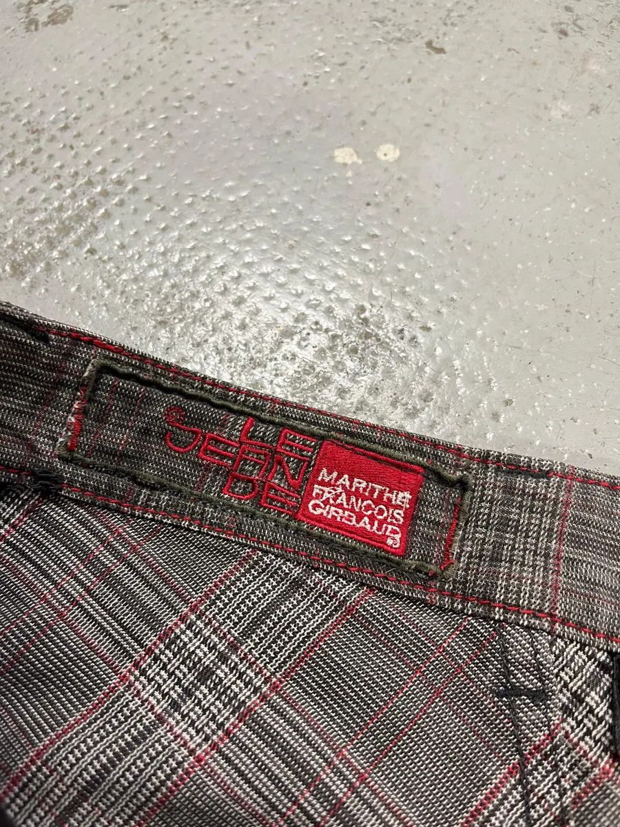 Marithe + Francois Girbaud 2000s Marithé + François Girbaud Grey & Brown Houndstooth Cozy Pants Size US 30 / EU 46 - 13 Thumbnail