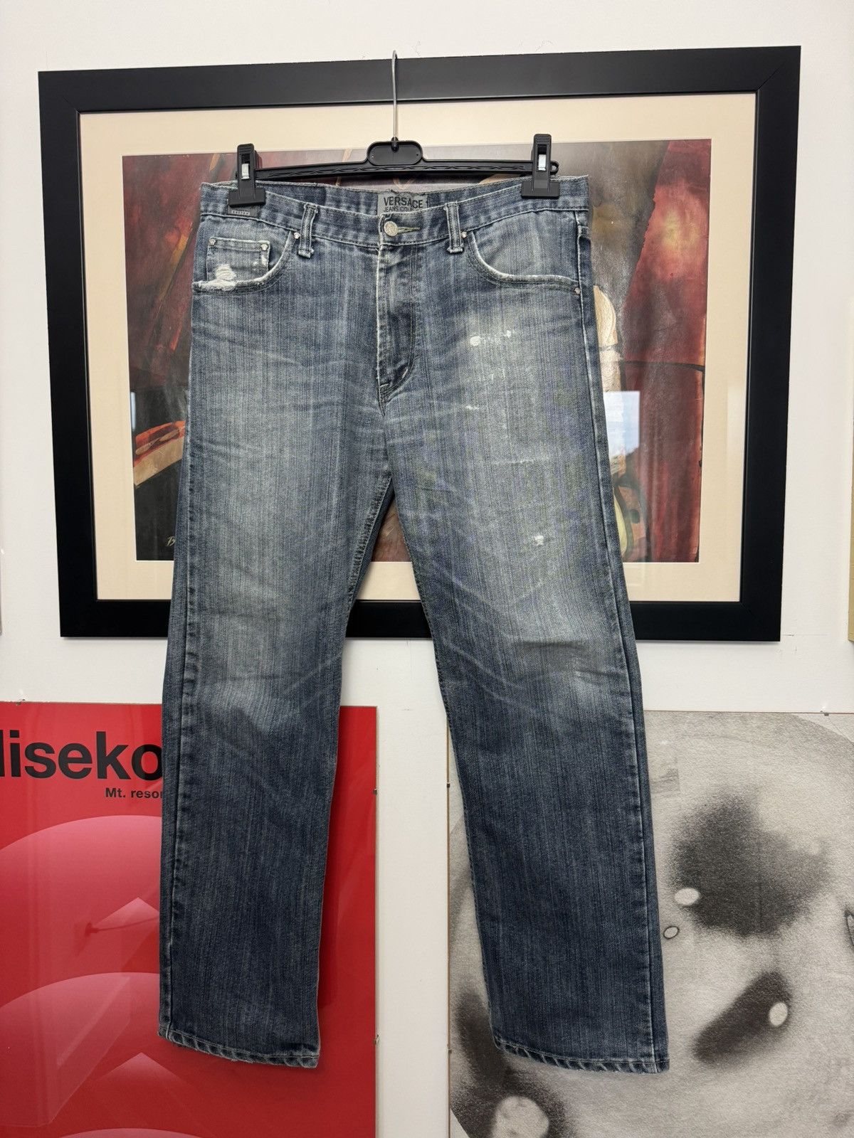 Versace Jeans Couture Versace Jeans Couture Vintage Denim Pant Jeans Designer Rare Size US 34 / EU 50 - 1 Thumbnail