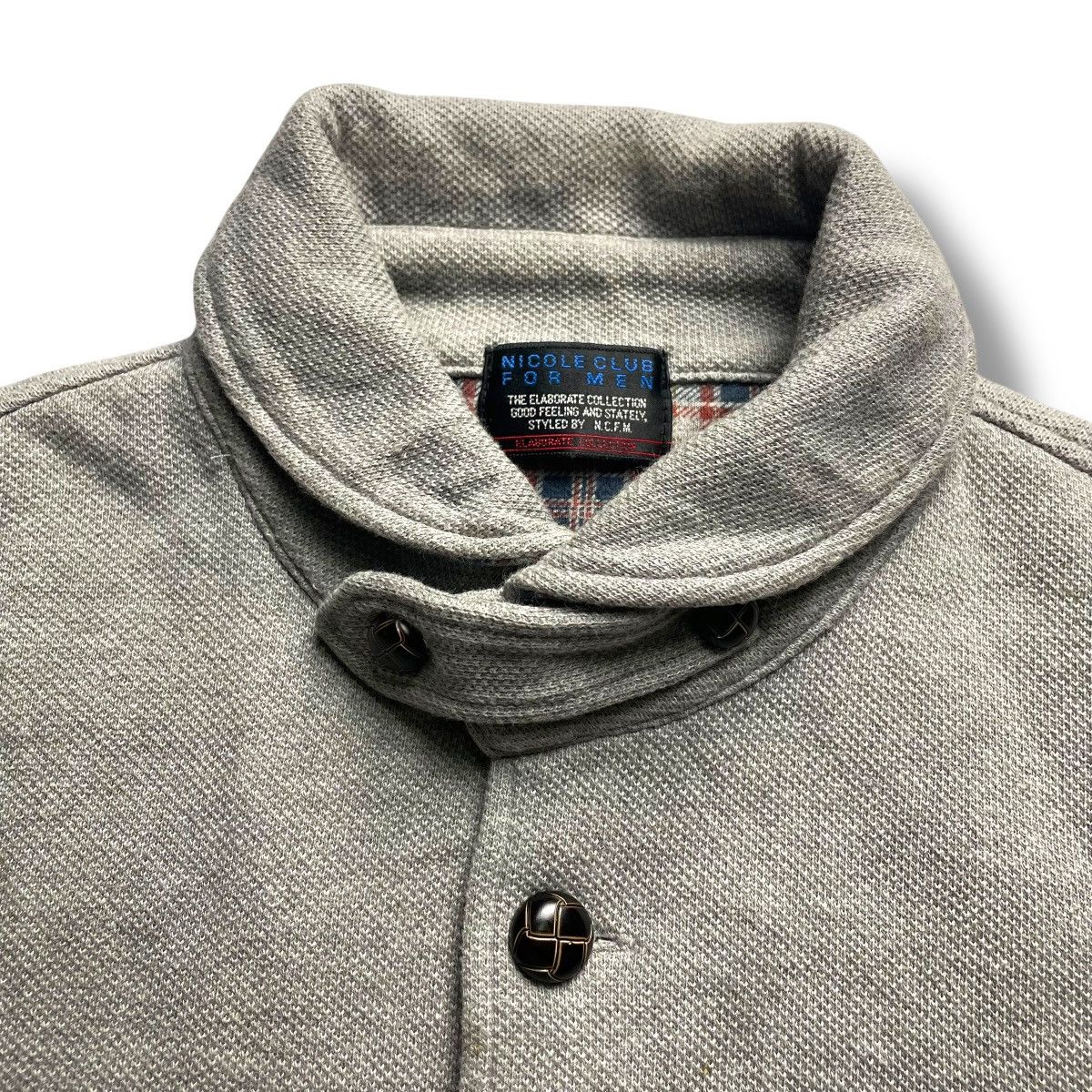 Japanese Brand × Nicole Club × Vintage 🇯🇵 VINTAGE NICOLE CLUB FOR MEN BUTTON UP JACKET Size US S / EU 44-46 / 1 - 8 Thumbnail