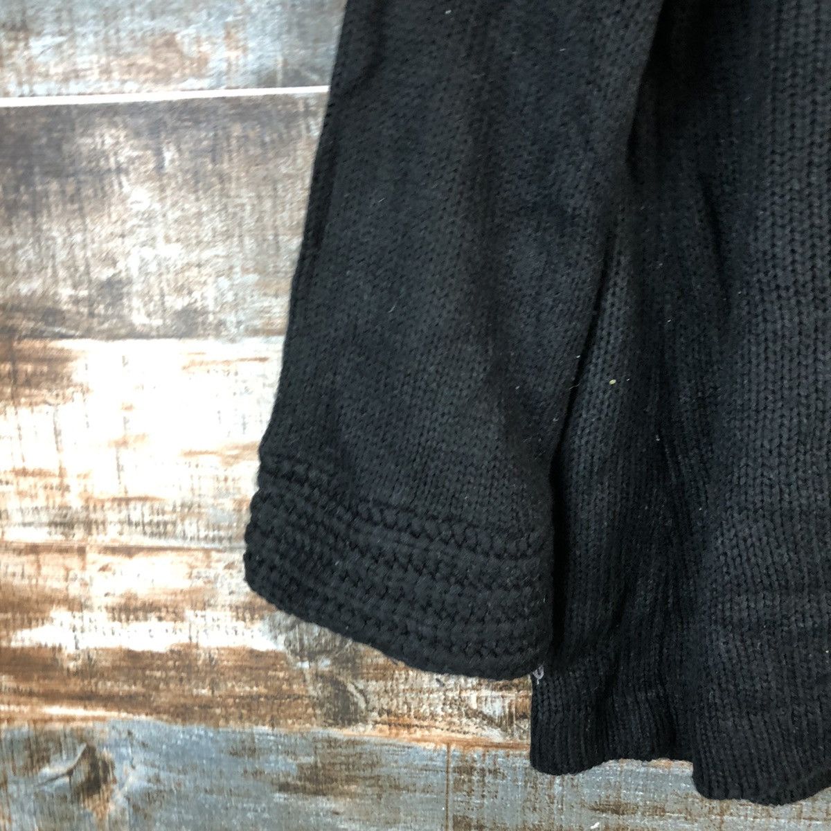Homespun Knitwear × Japanese Brand Japanese Brand Black Cardigan Knitwear #A2207 Size S / US 4 / IT 40 - 14 Thumbnail