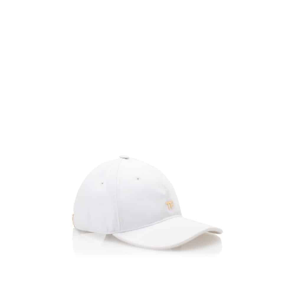 Tom Ford o1loc1c1025 WH002T Size: OS / Baseball Cap / Hat in White Size ONE SIZE - 1 Thumbnail