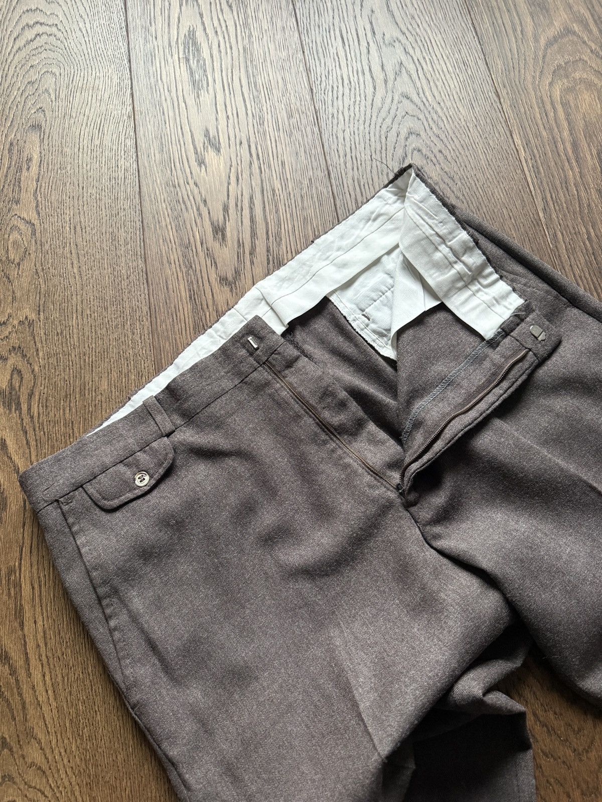 Saks Fifth Avenue Vintage Saks Fifth Avenue 611 Collection Wool Trousers Pants Size US 36 / EU 52 - 5 Thumbnail