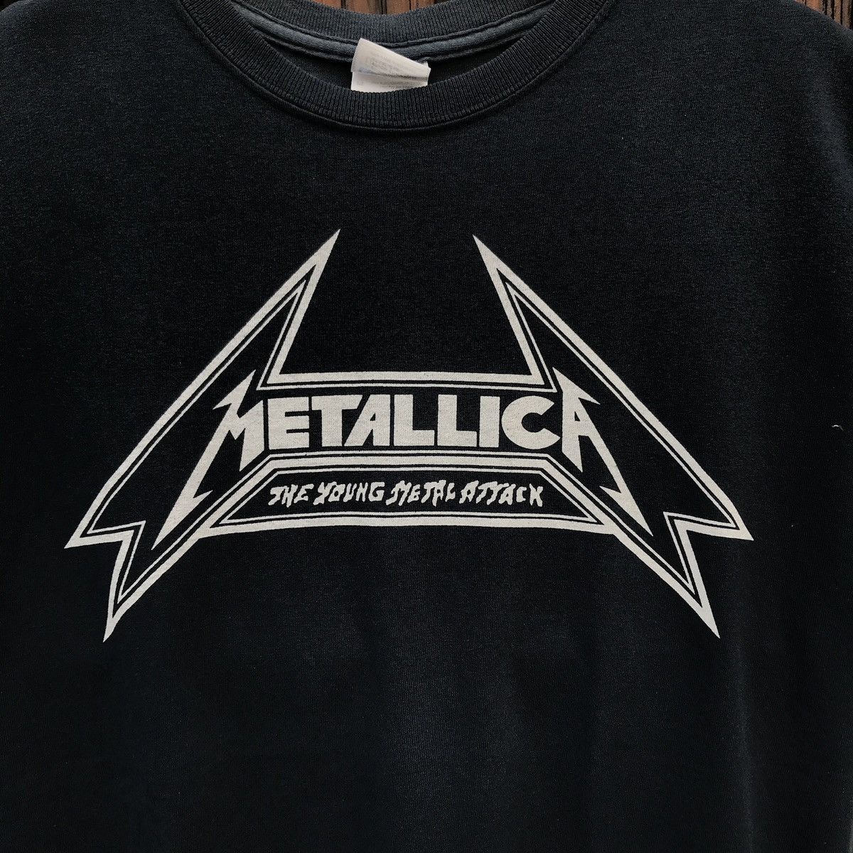 Band Tees × Metallica VTG METALLICA " the young metal attack " Size US L / EU 52-54 / 3 - 2 Thumbnail