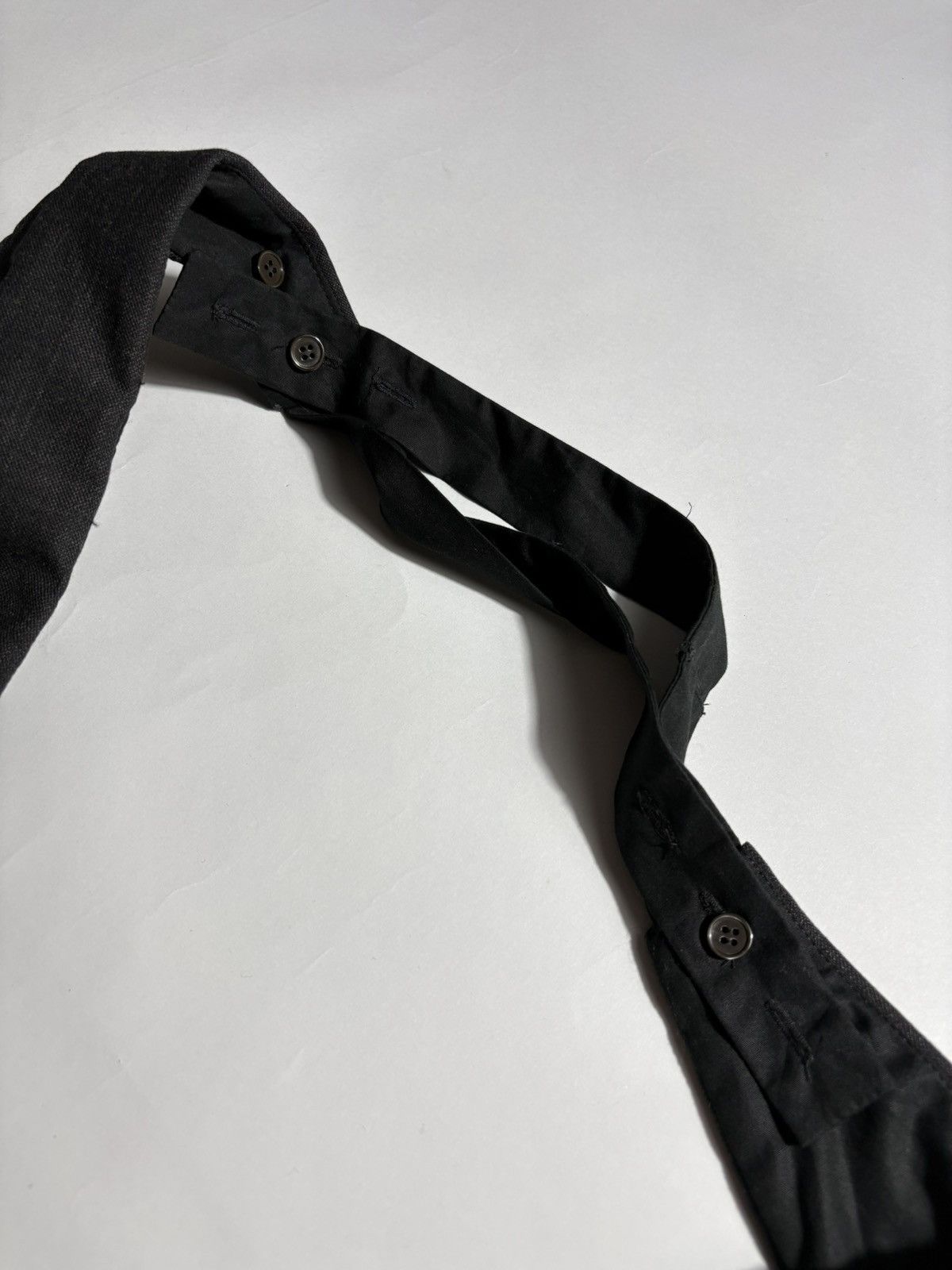 Kris Van Assche KRIS VAN ASSCHE SINGLE BREASTED LACE UP VEST Size 46S - 3 Thumbnail