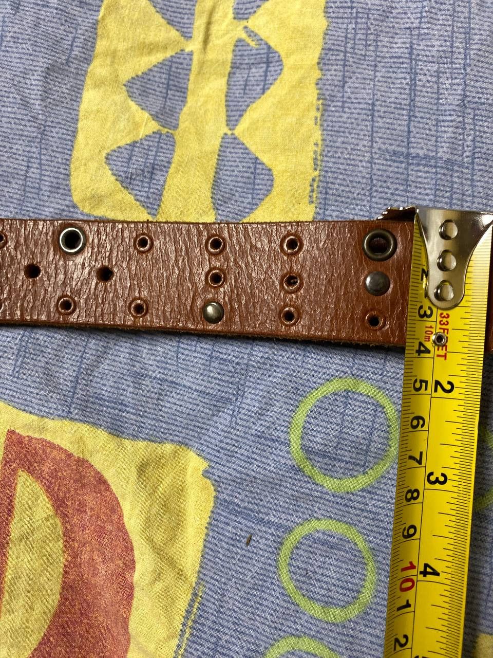 Diesel VINTAGE KIDS DIESEL LEATHER BELT SIZE 11 Size ONE SIZE - 9 Thumbnail