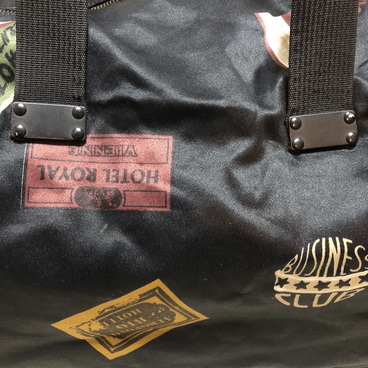 Jean Paul Gaultier Jean Paul Gaultier Large Boston Holdall Bag Size ONE SIZE - 11 Thumbnail