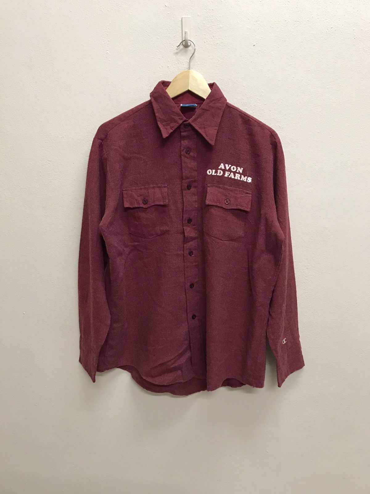 Champion Vintage Champion Avon Old Farms Button Up Shirt Size US L / EU 52-54 / 3 - 18 Thumbnail