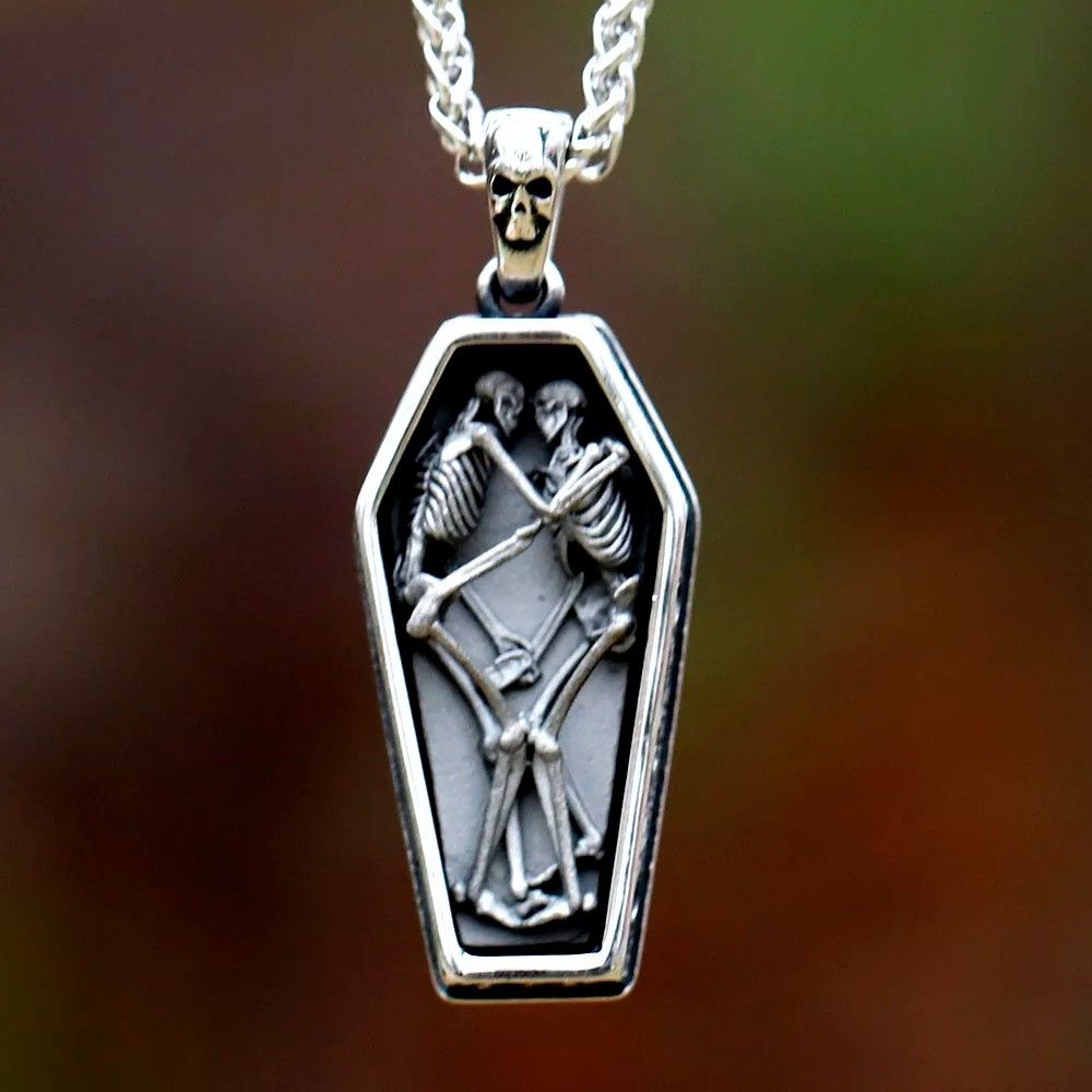 Jewelry Lover Skull Neckalce Size ONE SIZE - 1 Thumbnail