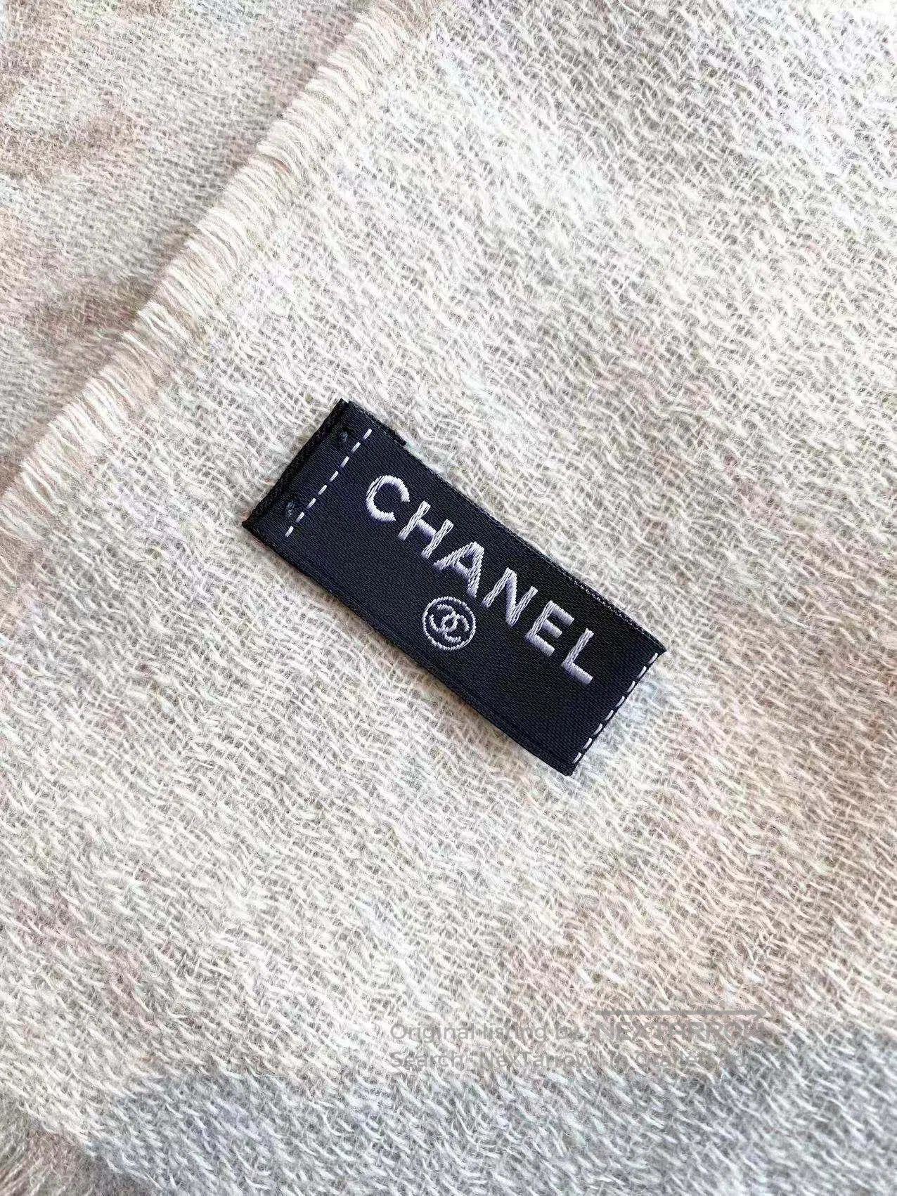 Chanel Chanel 24b Full printed logo scarf| Size ONE SIZE - 5 Thumbnail