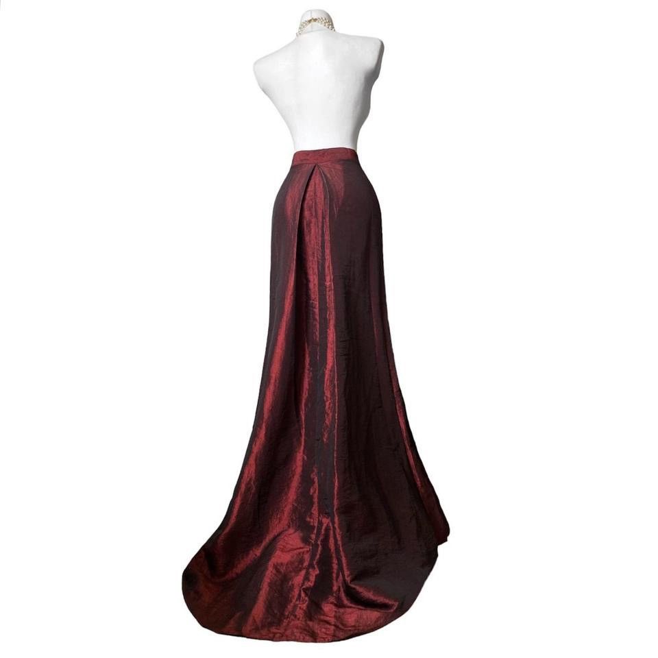 Vintage Archive Dark fashion Avant - garde Gothic maxi skirt Size 25" / US 0 / IT 36 - 2 Thumbnail
