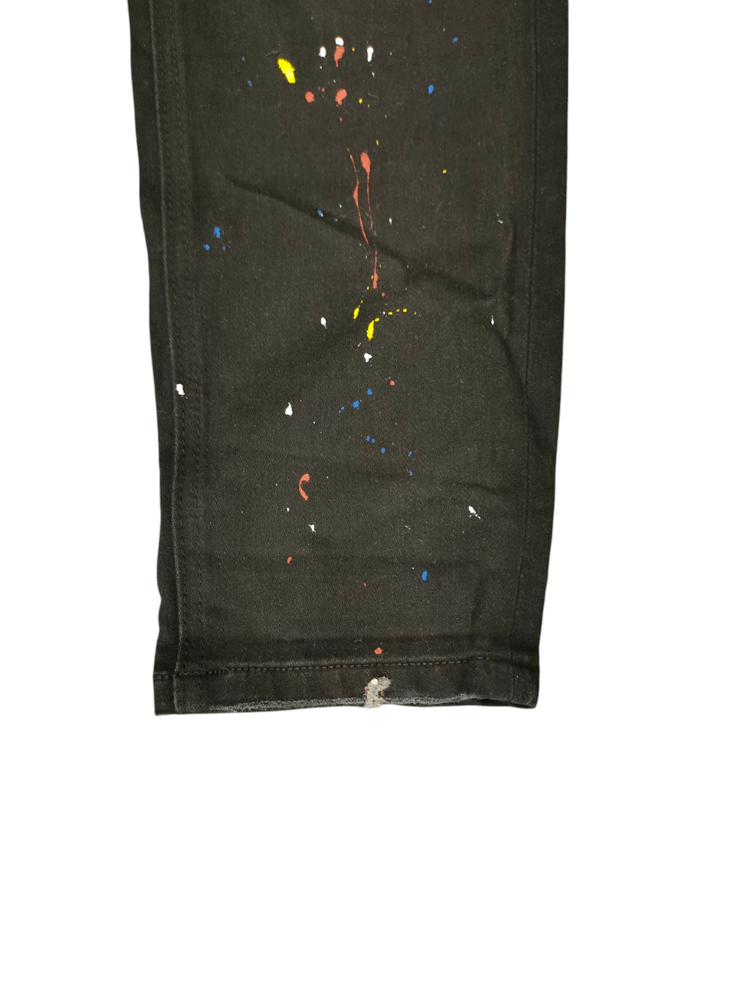 Number (N)ine Number (N)ine Painted Distress Denim Pants Size US 29 - 5 Thumbnail