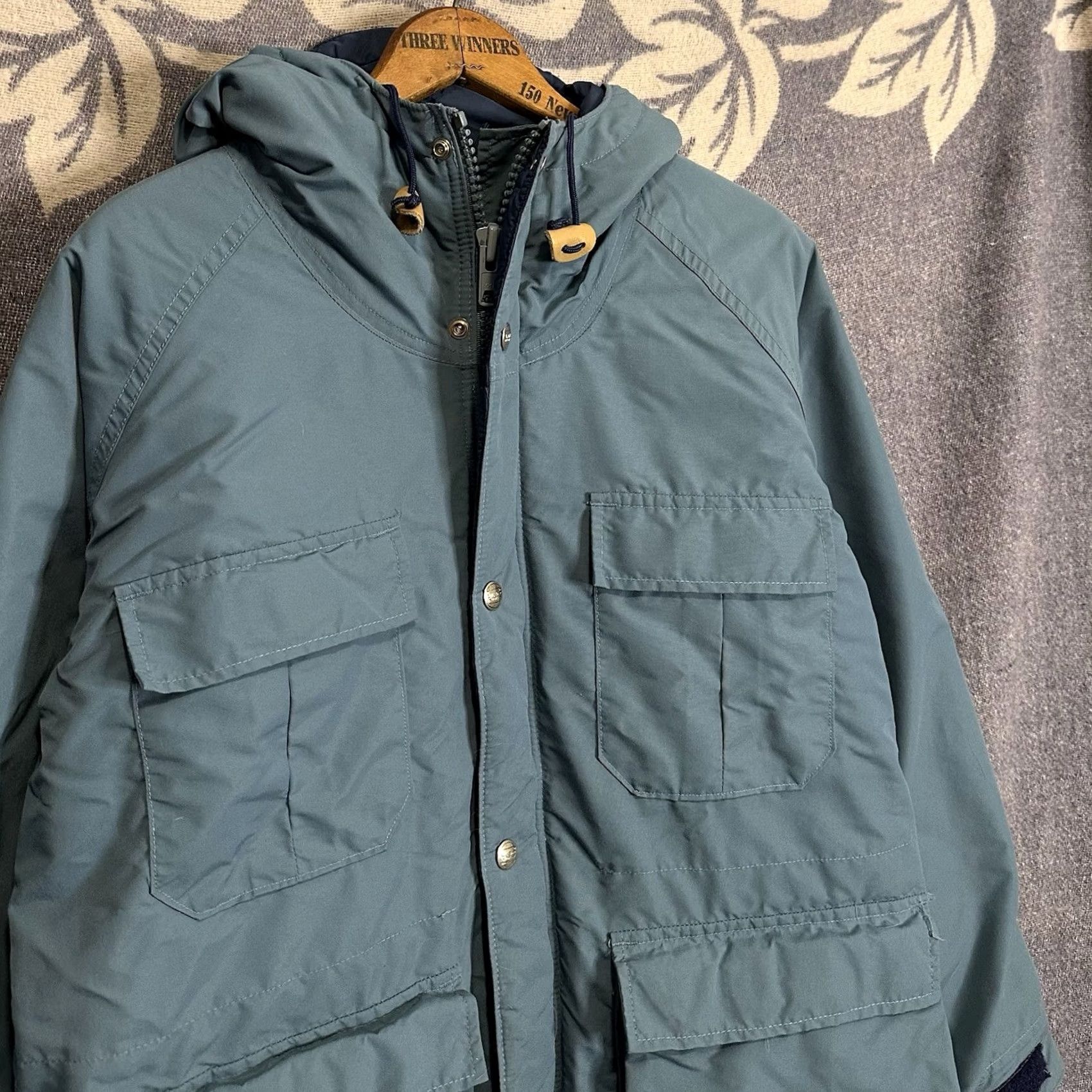 Vintage VINTAGE L.L. Bean Baxter State Parka Women’s Medium Nylon USA Made Blue Full Zip Parka Size M / US 6-8 / IT 42-44 - 2 Thumbnail
