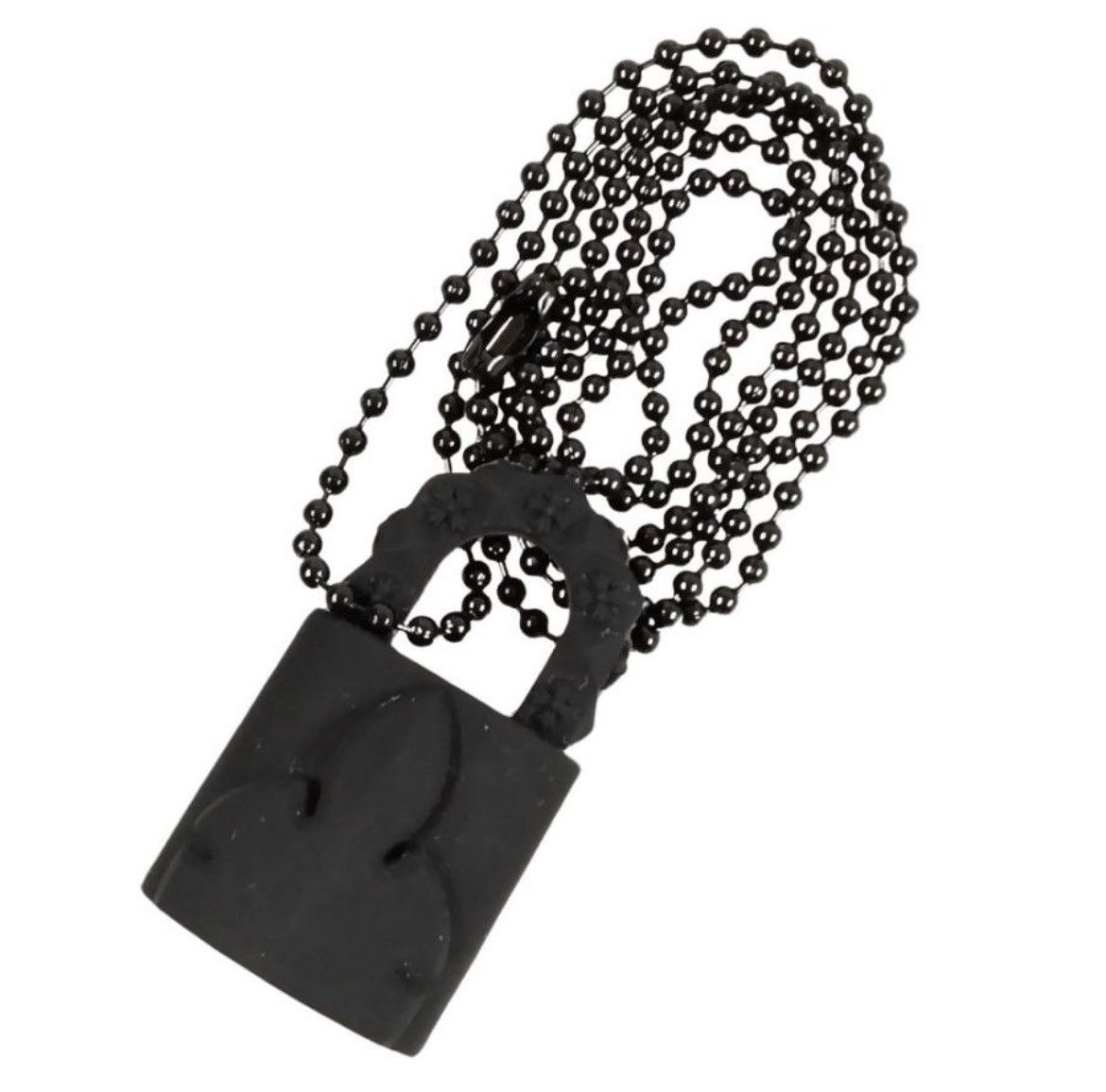 Chrome Hearts Chrome Hearts RUBBER Padrock Necklace Size ONE SIZE - 3 Thumbnail