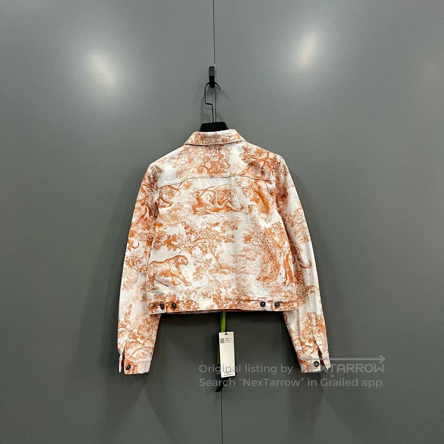 Dior Dior Animal World Print Denim Jacket. Size US L / EU 52-54 / 3 - 4 Thumbnail