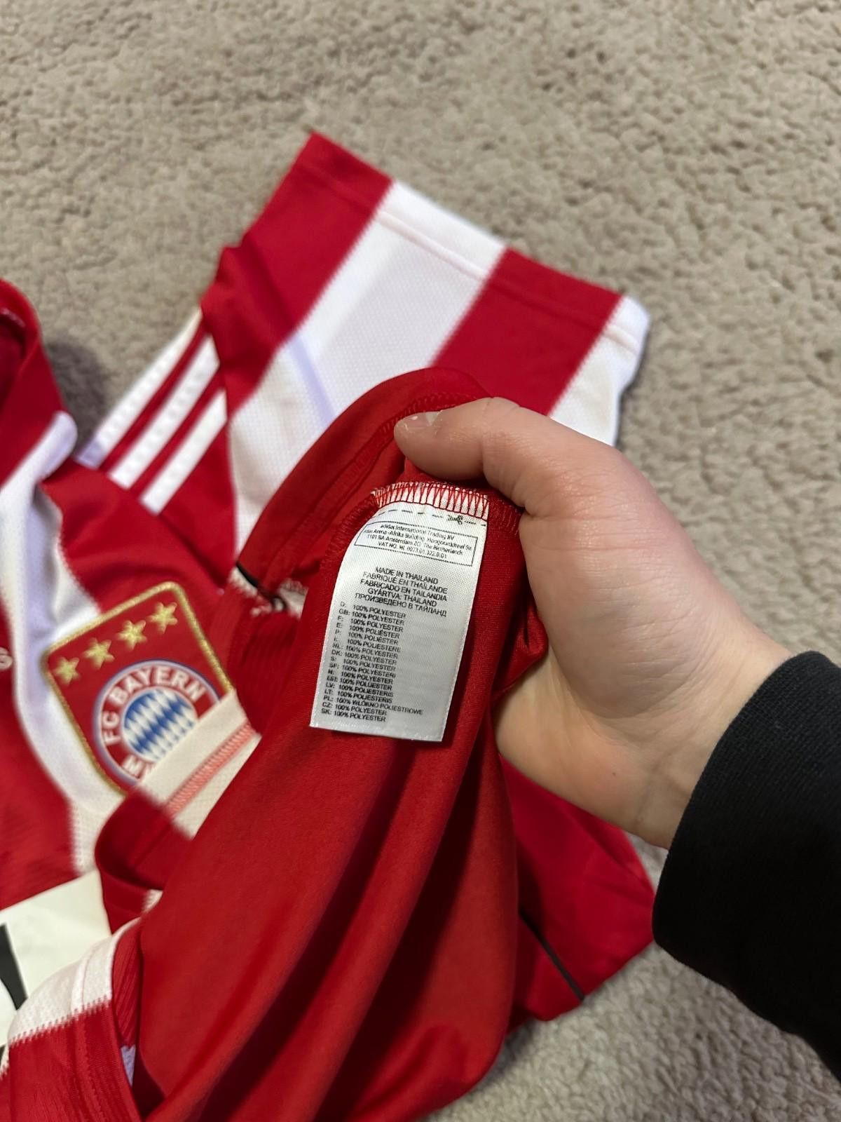 Adidas Bayern Munchen 2010 #18 Klose Adidas Shirt Football SIGNATUR Size US XL / EU 56 / 4 - 7 Thumbnail