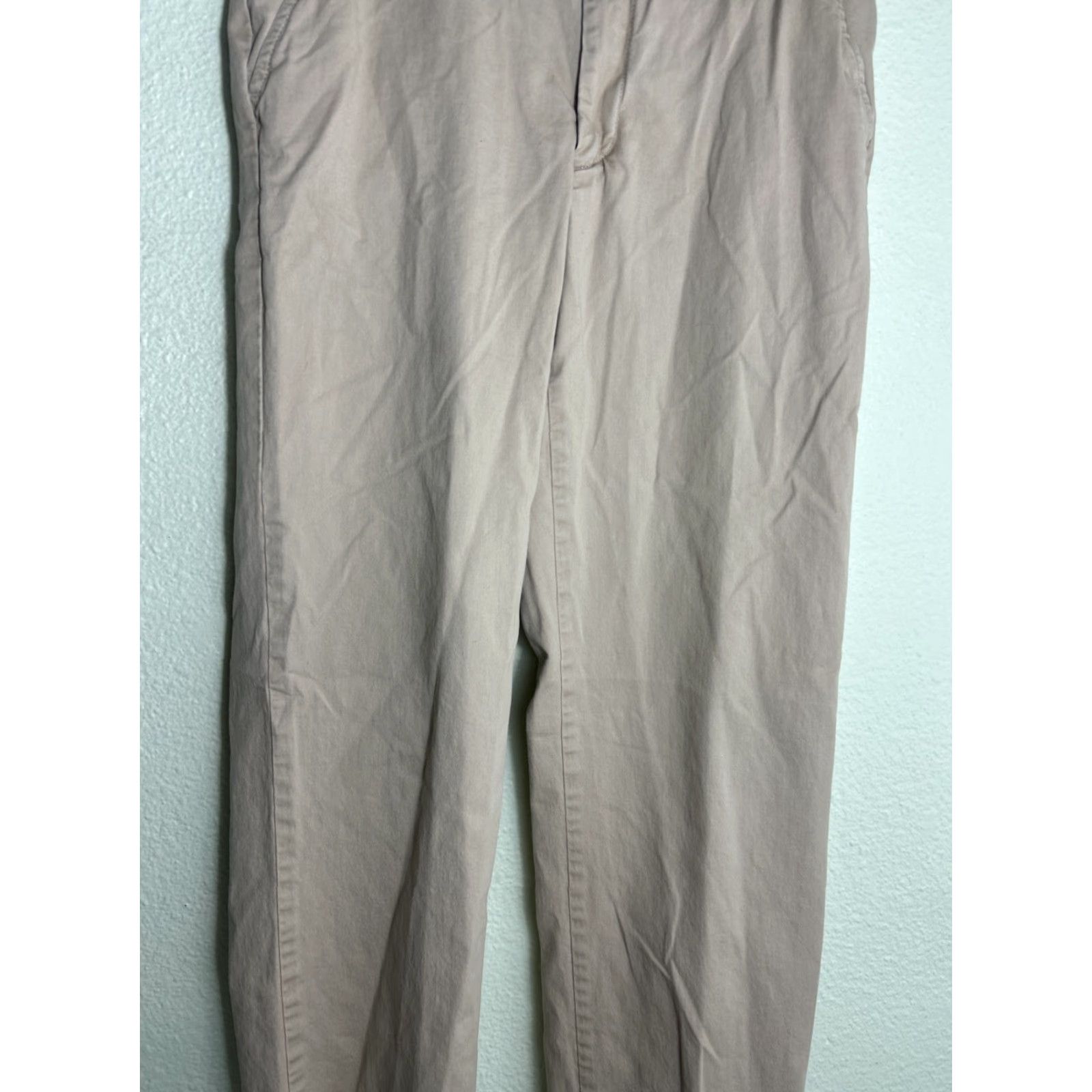 Vintage LL Bean Pants Mens 32x31 Beige Chino Classic Fit Straight Leg 509409 Size US 32 / EU 48 - 3 Thumbnail