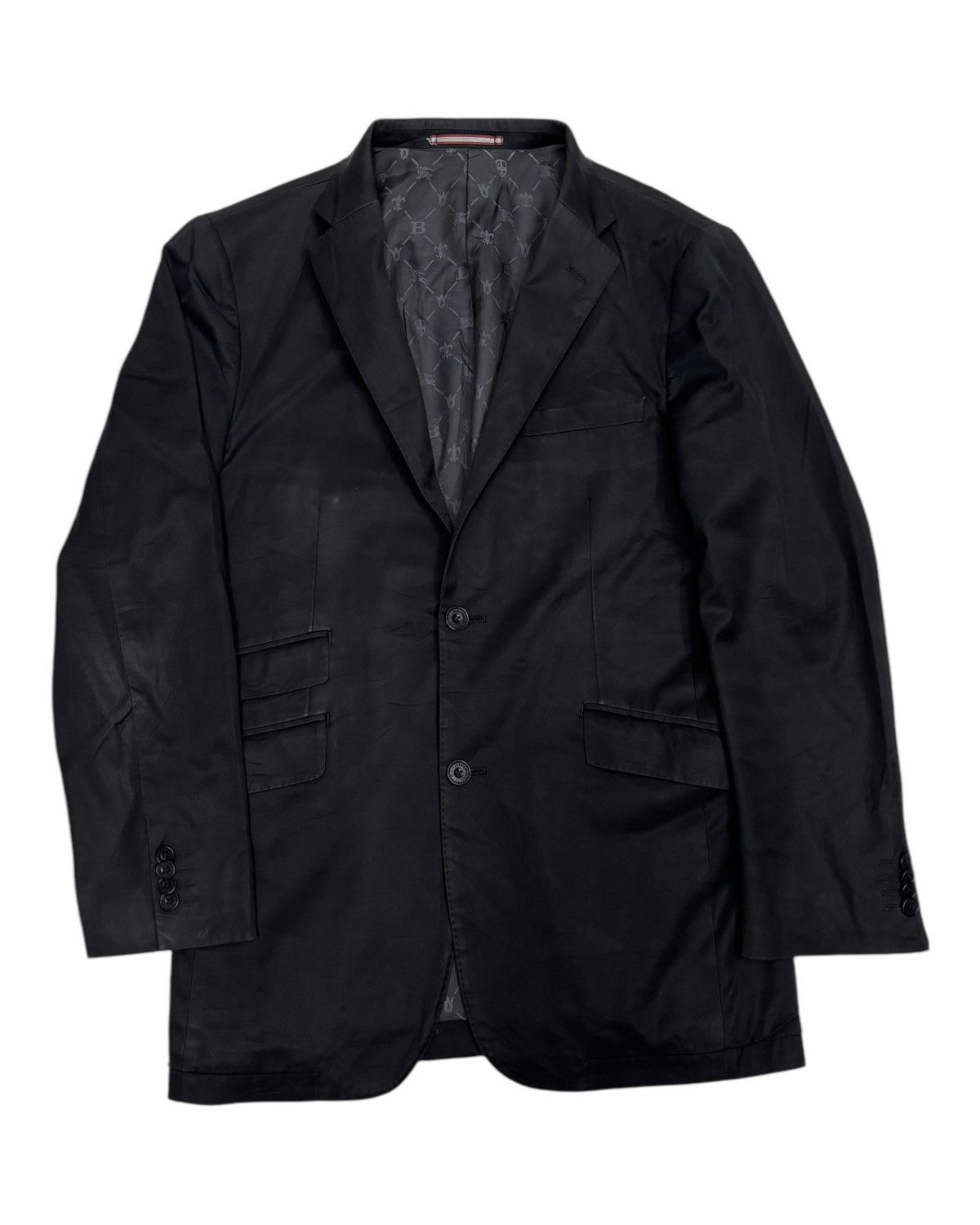 Black Label × Burberry × Burberry Prorsum ❤️‍🔥BURBERRY BLACK LABEL BUTTON BLAZER JACKET Size US M / EU 48-50 / 2 - 9 Thumbnail