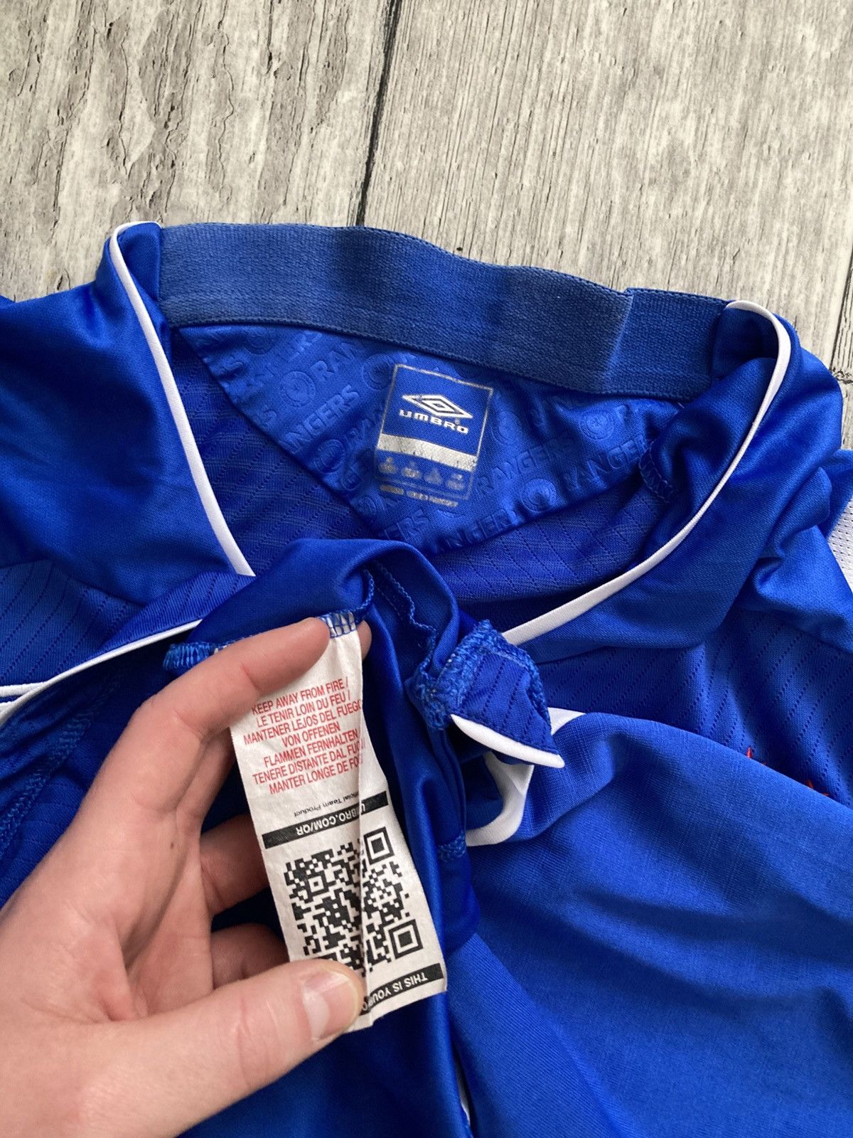 Umbro Vintage 08/09 rangers FC soccer football jersey XL y2k Size US XL / EU 56 / 4 - 11 Thumbnail