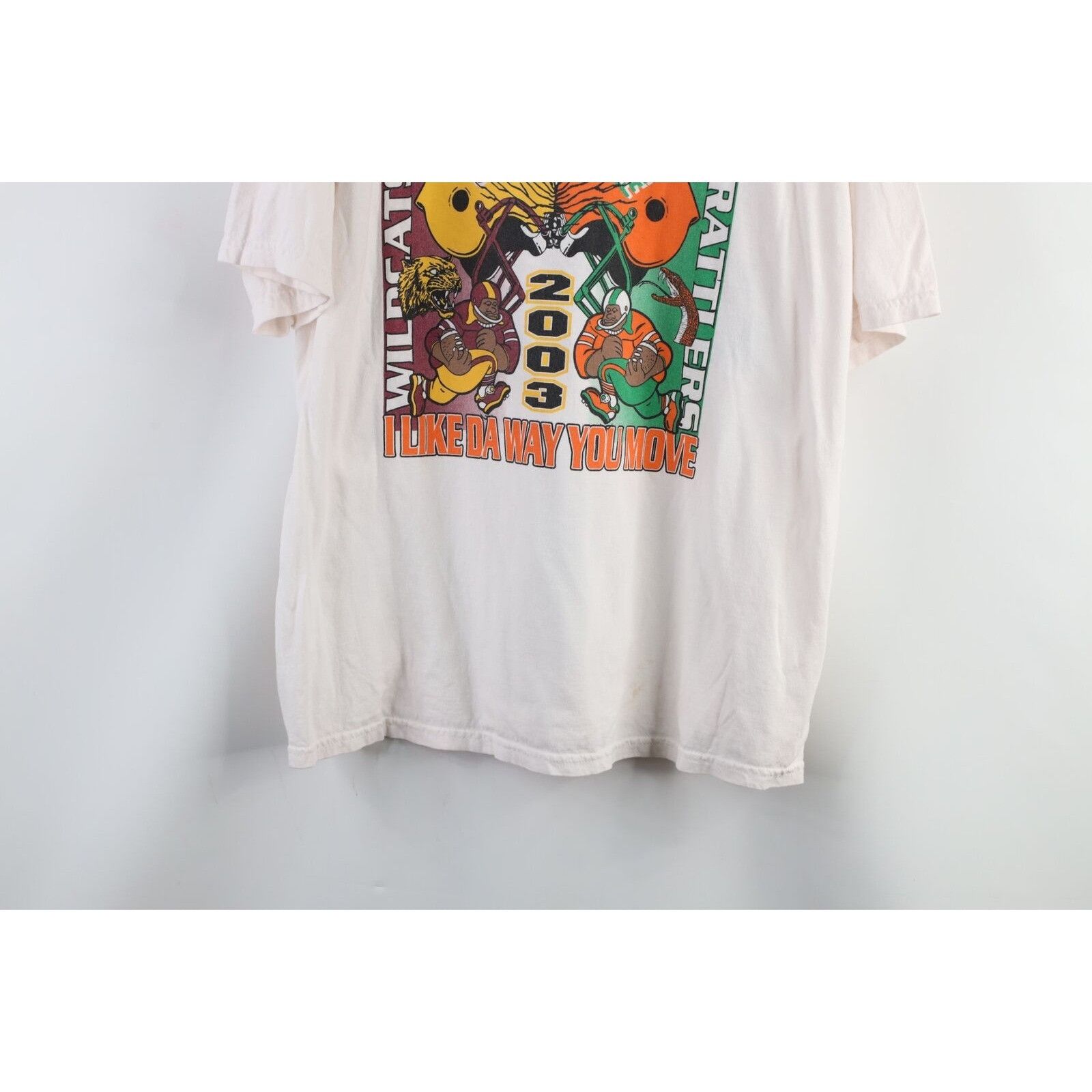 Vintage Vintage Florida Classic Cookman vs A&M Football T-Shirt Size US XXL / EU 58 / 5 - 3 Thumbnail