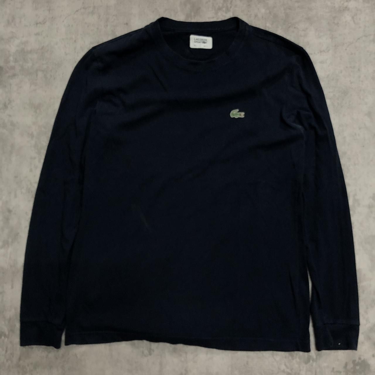 Lacoste Lacoste long sleeve black T-shirt Size US S / EU 44-46 / 1 - 1 Thumbnail
