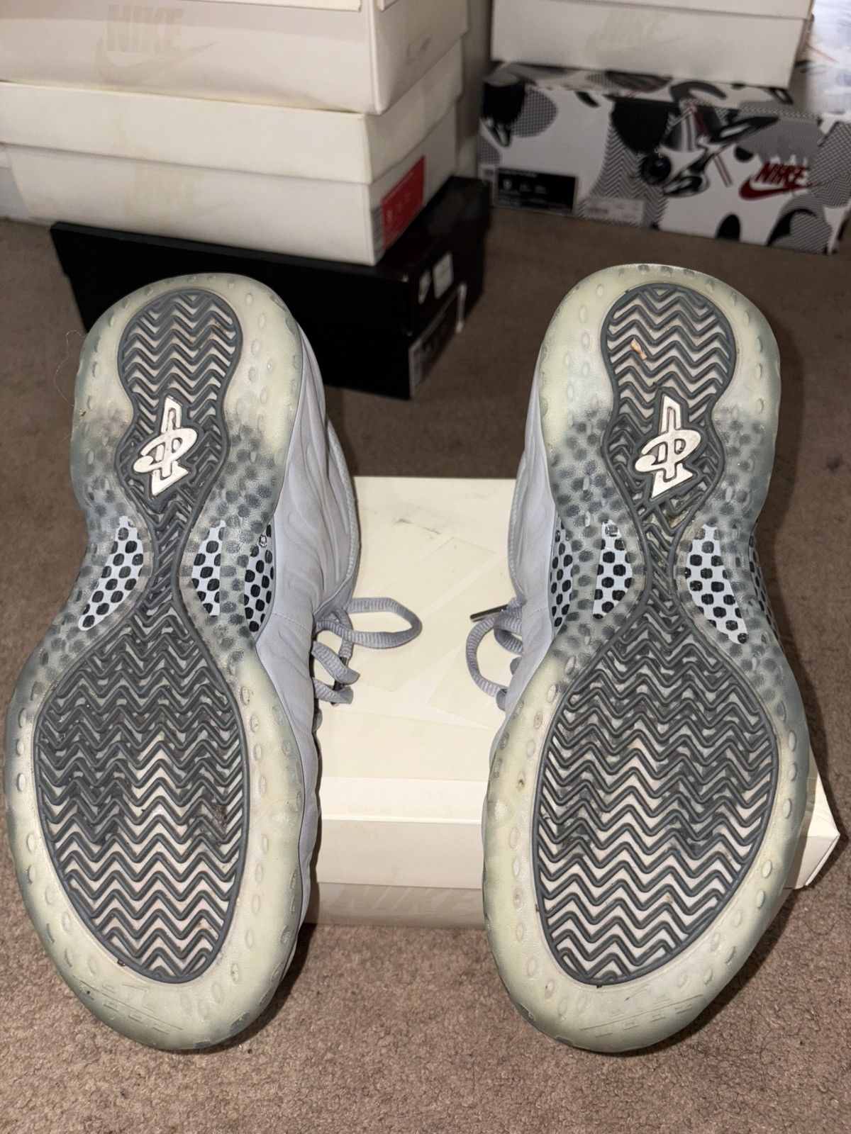 Nike Air Foamposite One PRM ‘Wolf Grey’ Size US 8 / EU 41 - 5 Thumbnail