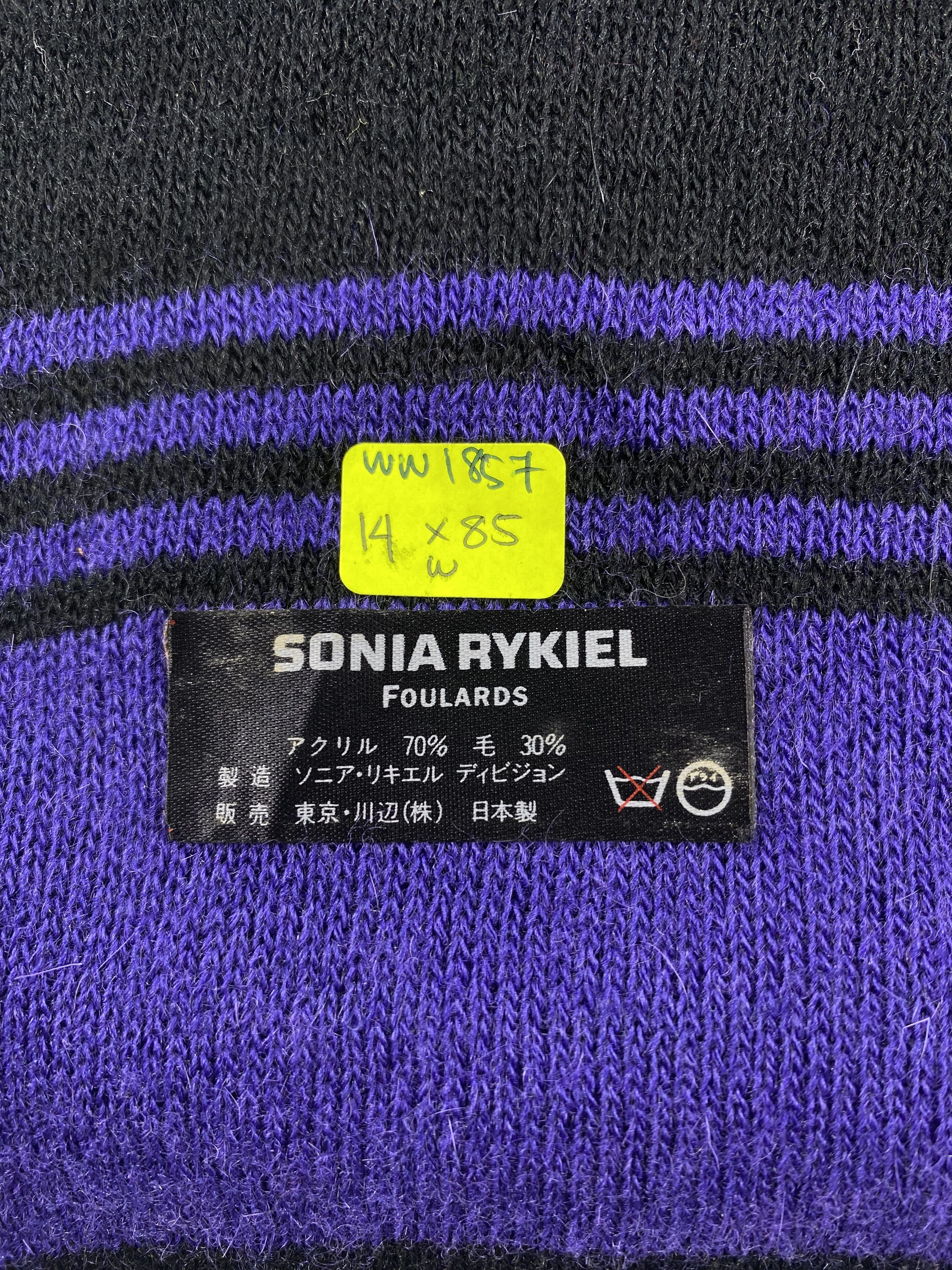 Vintage Sonia Rykiel Scarf / Muffler / Neckwear - WW1857 Size ONE SIZE - 5 Thumbnail