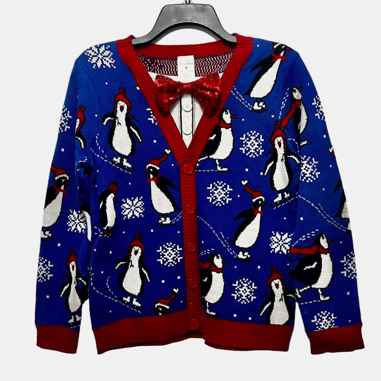 Other NY Laundry Holiday Classics Penguin Ugly Christmas Sweater Size US M / EU 48-50 / 2 - 1 Thumbnail