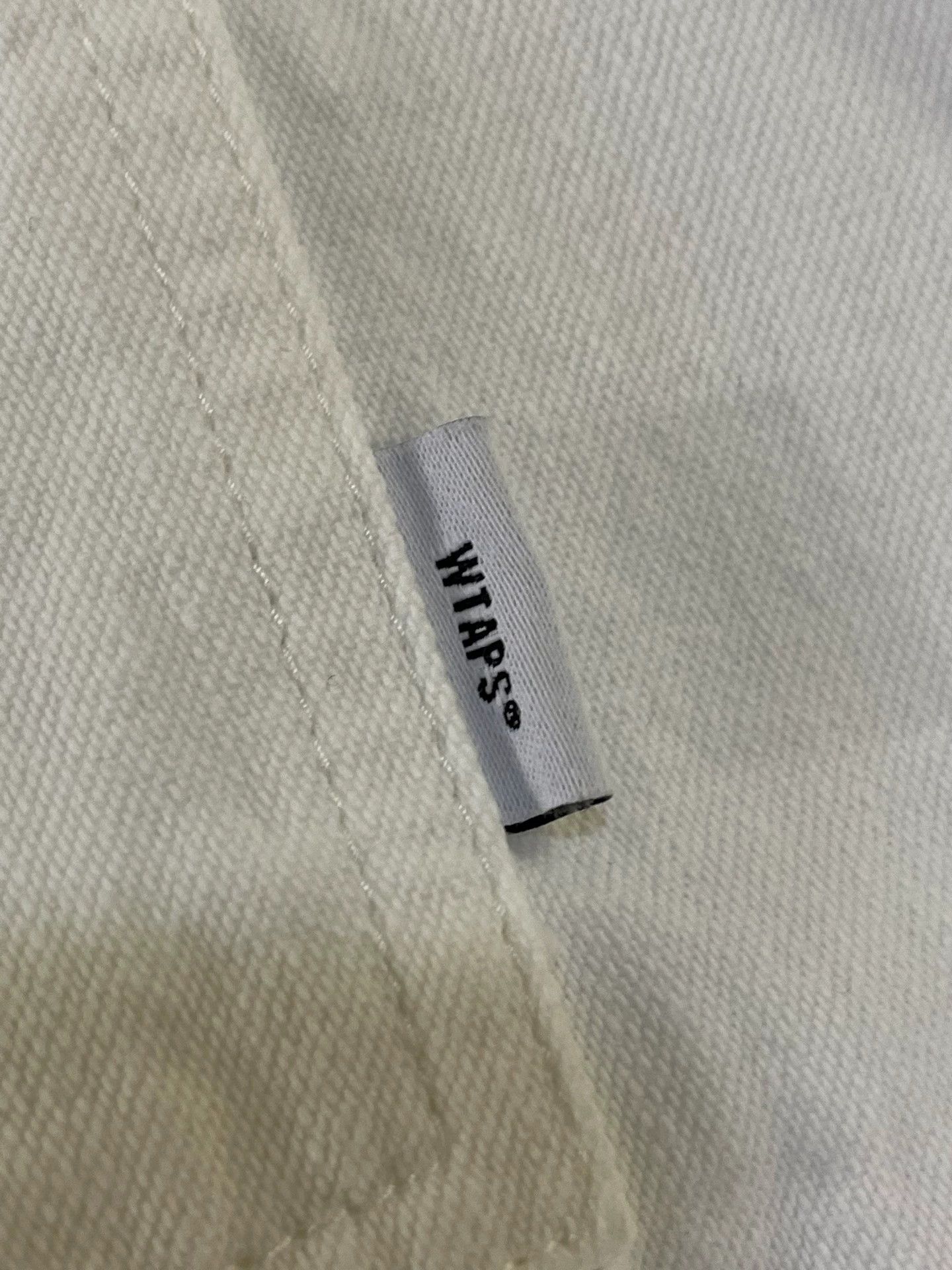 Wtaps WTAPS SBS Denim Hooded Jacket White 2x With Tags & Pouch Size US S / EU 44-46 / 1 - 5 Thumbnail