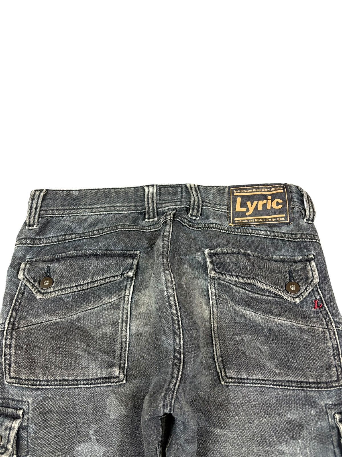 Japanese Brand Vintage Japanese Camo Style Distressed Tactical Cargo Jeans Size US 31 - 8 Thumbnail