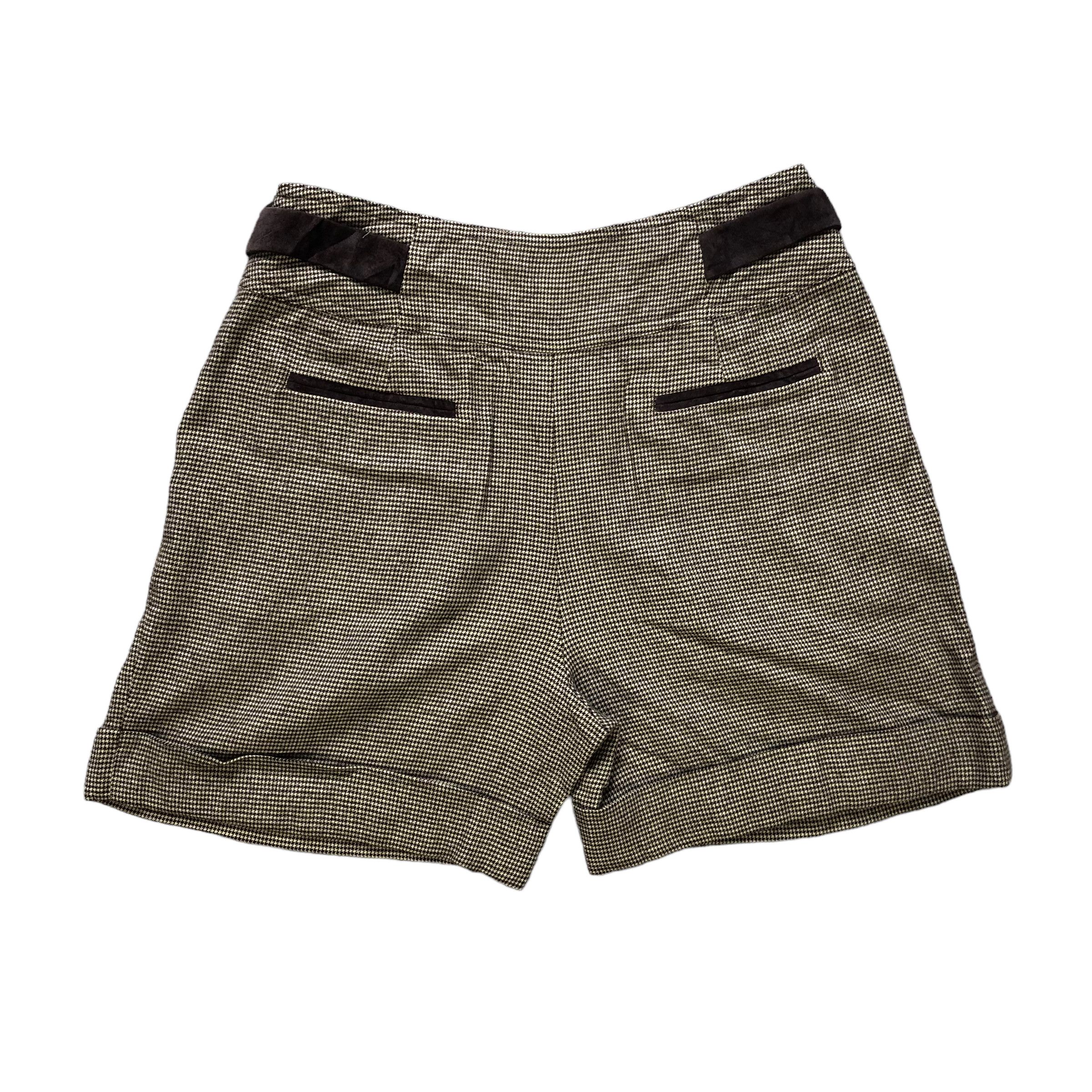 MAX&Co. MAX & CO HOUNDSTOOTH PATTERN SHORT TROUSERS #7279-125 Size 27" / US 4 / IT 40 - 11 Thumbnail