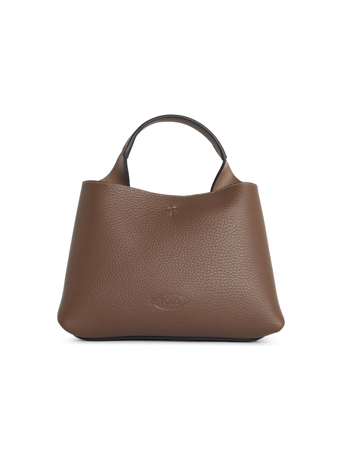 TOD'S Micro Bag In Brown Leather
