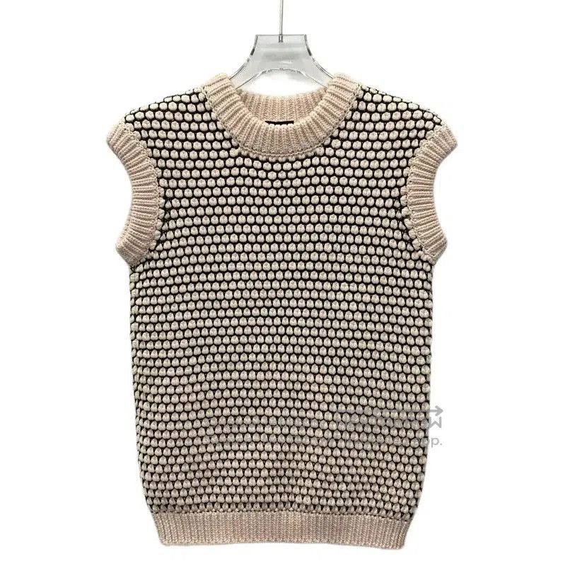 Fendi Fendi Color-Blocked Cotton Knitted Top for Women . Size M / US 6-8 / IT 42-44 - 1 Thumbnail