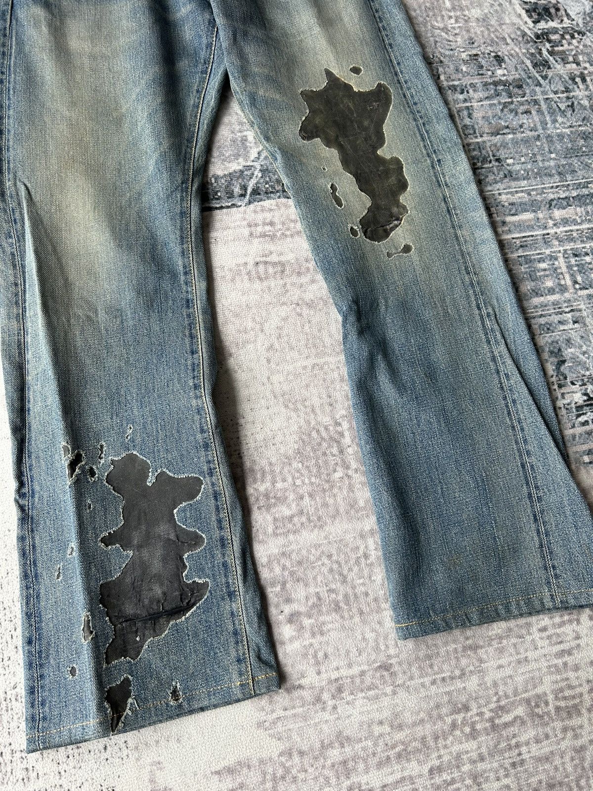 Paul Smith Paul Smith Patchwork Jeans Size US 30 / EU 46 - 4 Thumbnail