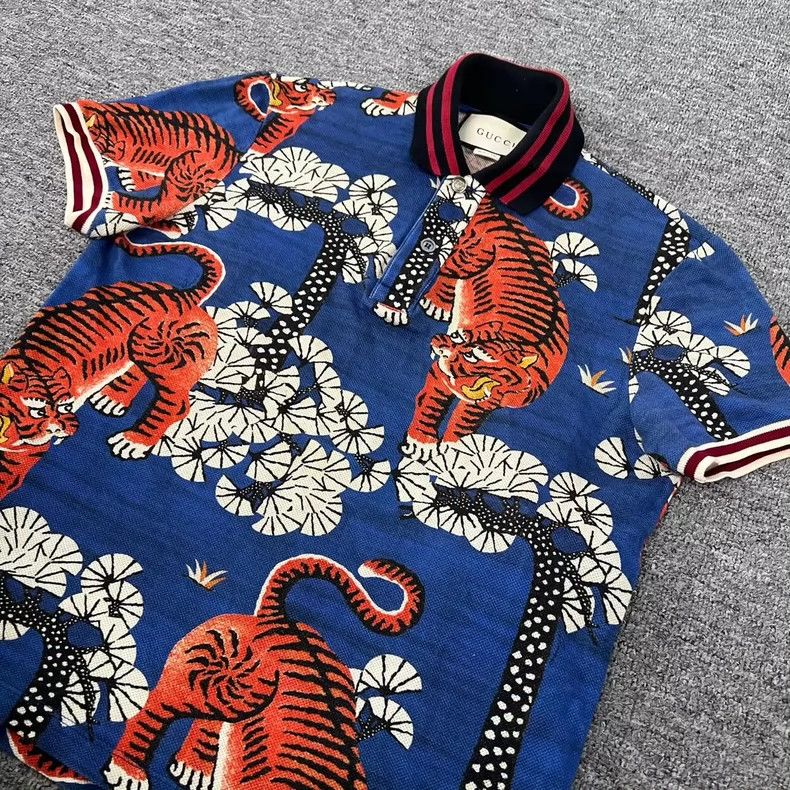 Gucci Gucci Full-print tiger short-sleeved Polo shirt 2502-Nextar Size US XS / EU 42 / 0 - 3 Thumbnail