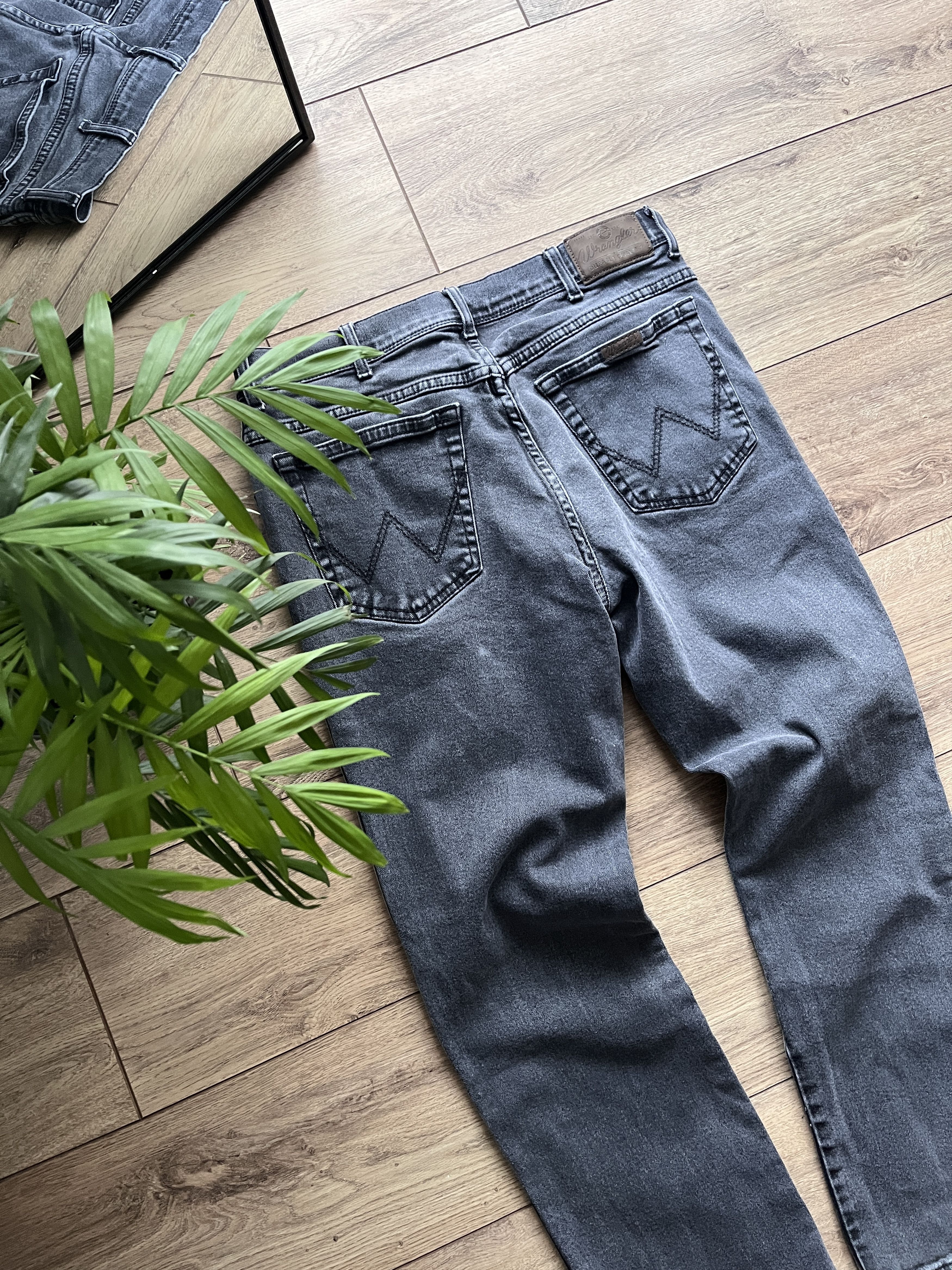 Vintage × Wrangler Vintage Y2KPainted Wrangler Denim Pants 36x30 Size US 36 / EU 52 - 4 Thumbnail